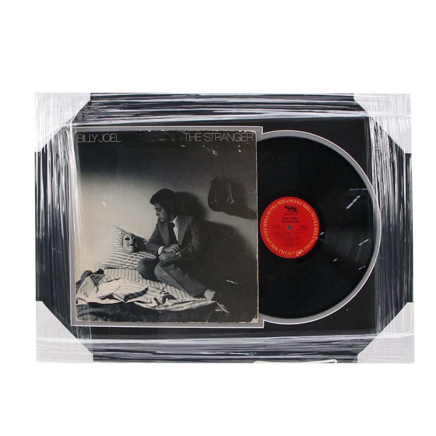 Billy Joel "The Stranger" Vinyl LP Record Album Framed Music Display, CEI Sports