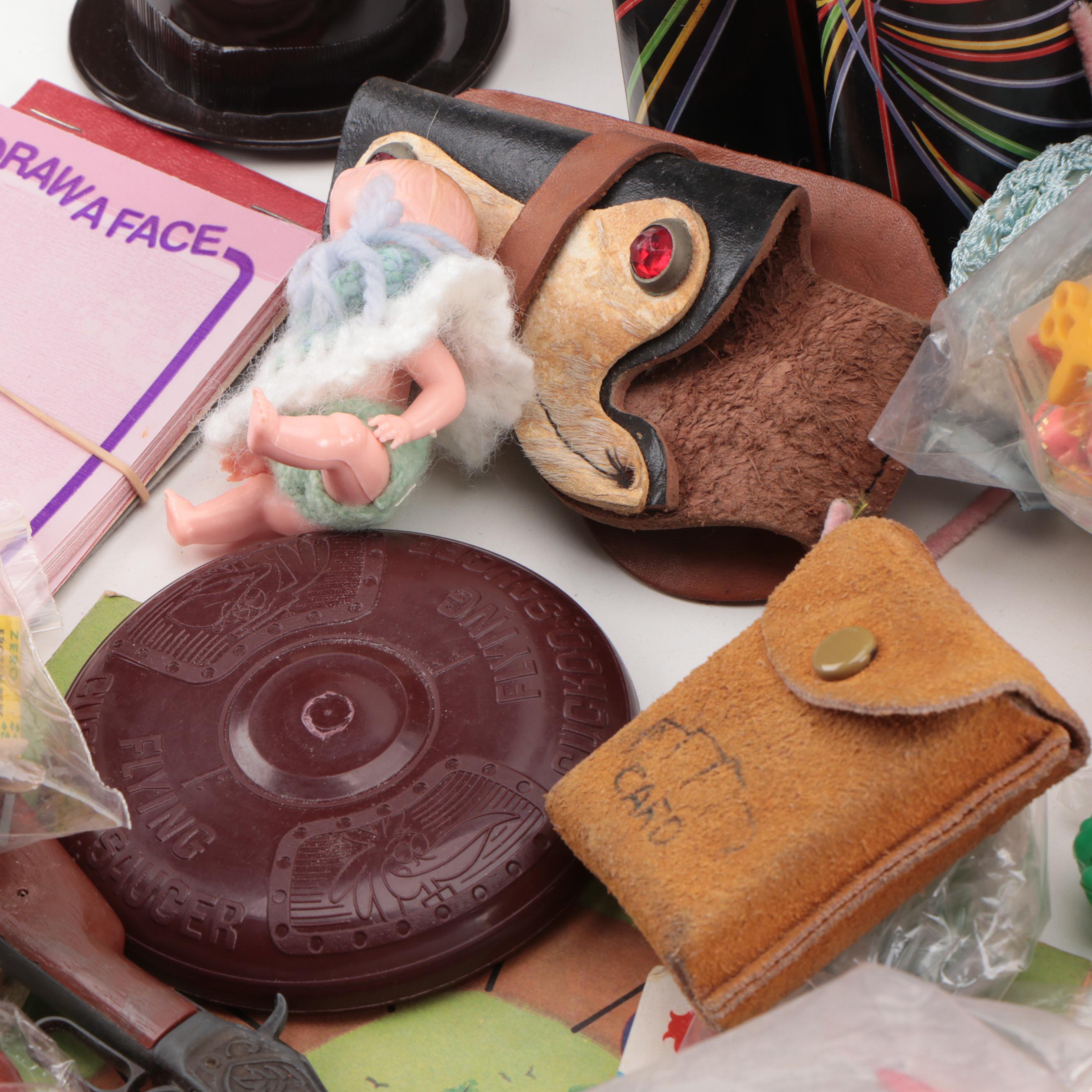 Carnival Toy Prizes, Chinese Checkers, "Snow White" Game, and More, Mid-20th C.