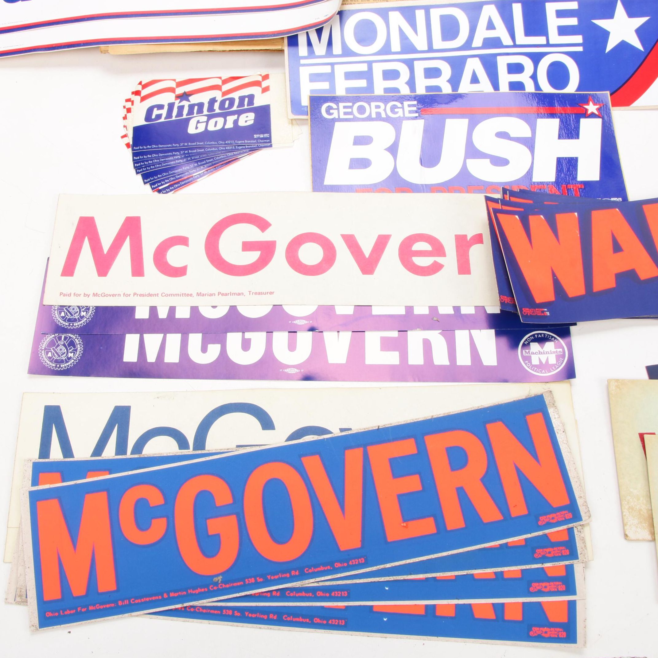 Presidential Political Memorabilia