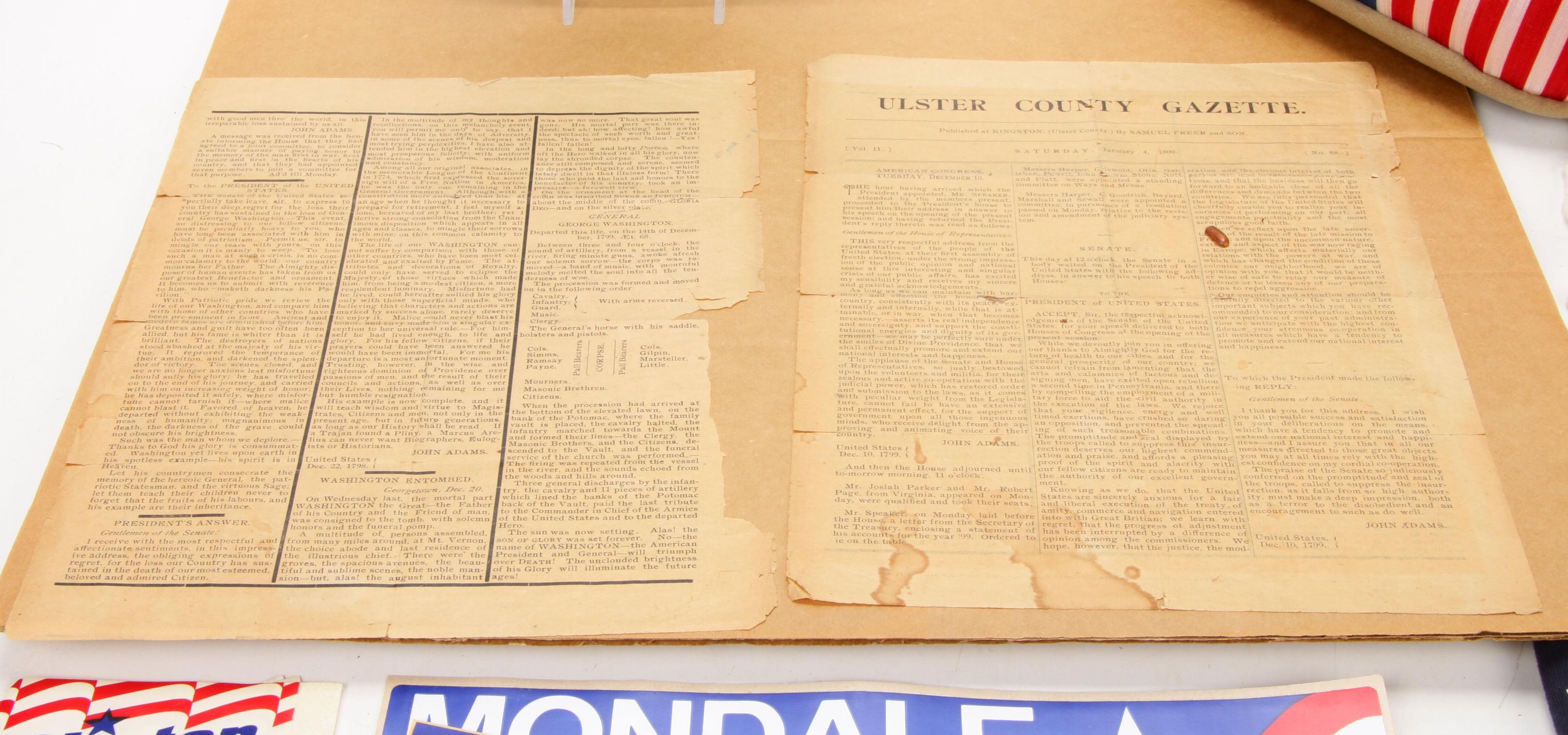 Presidential Political Memorabilia