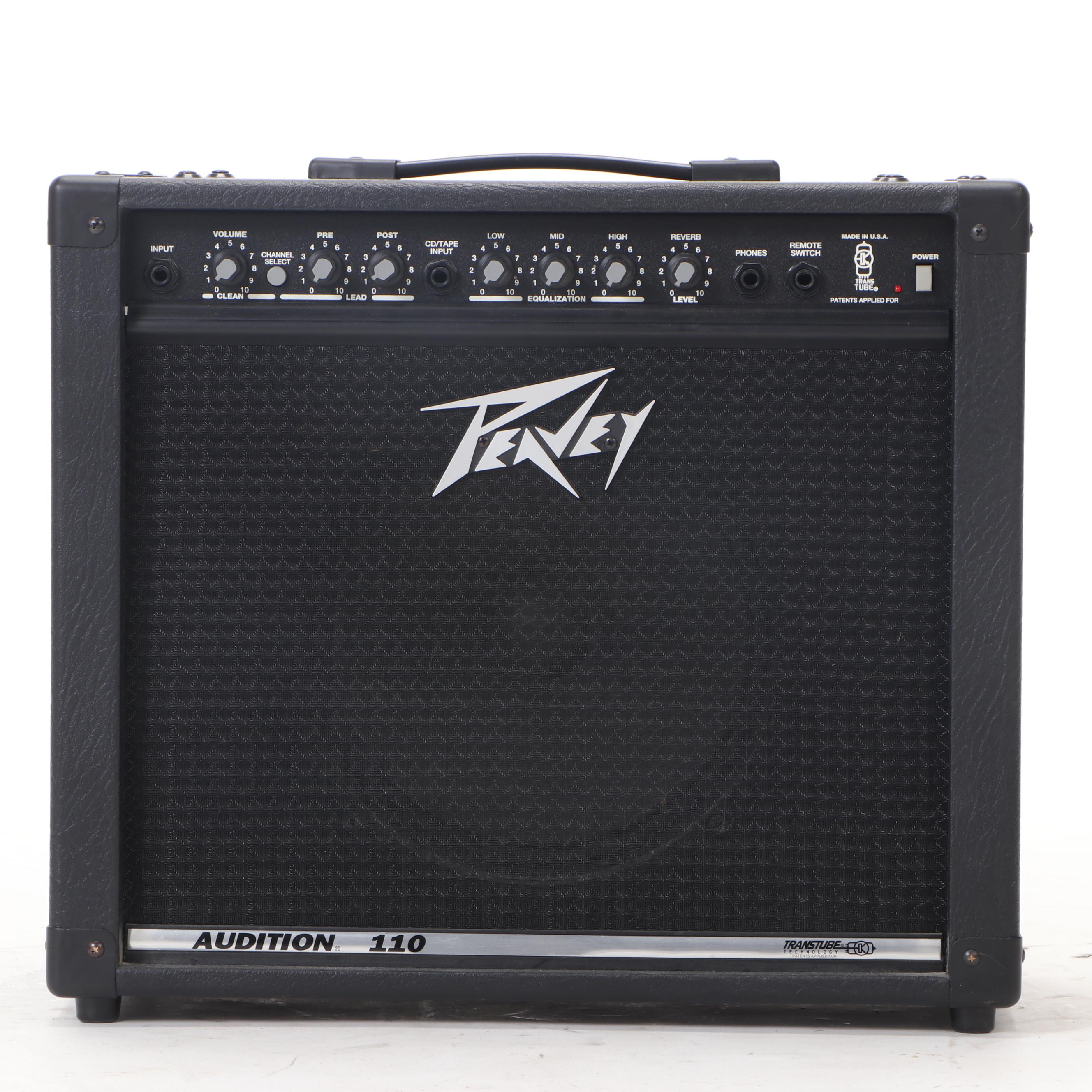 Peavey Audition 110 Amp and Boss Chorus Pedal with Accessories