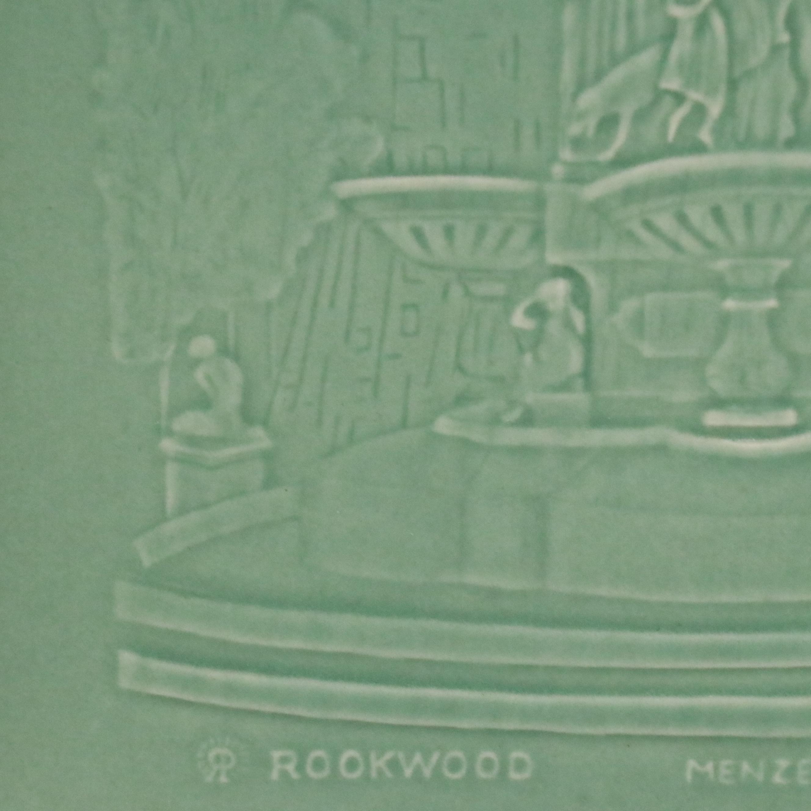 Rookwood Pottery Plaque For Rededication of Tyler Davidson Fountain, 2008