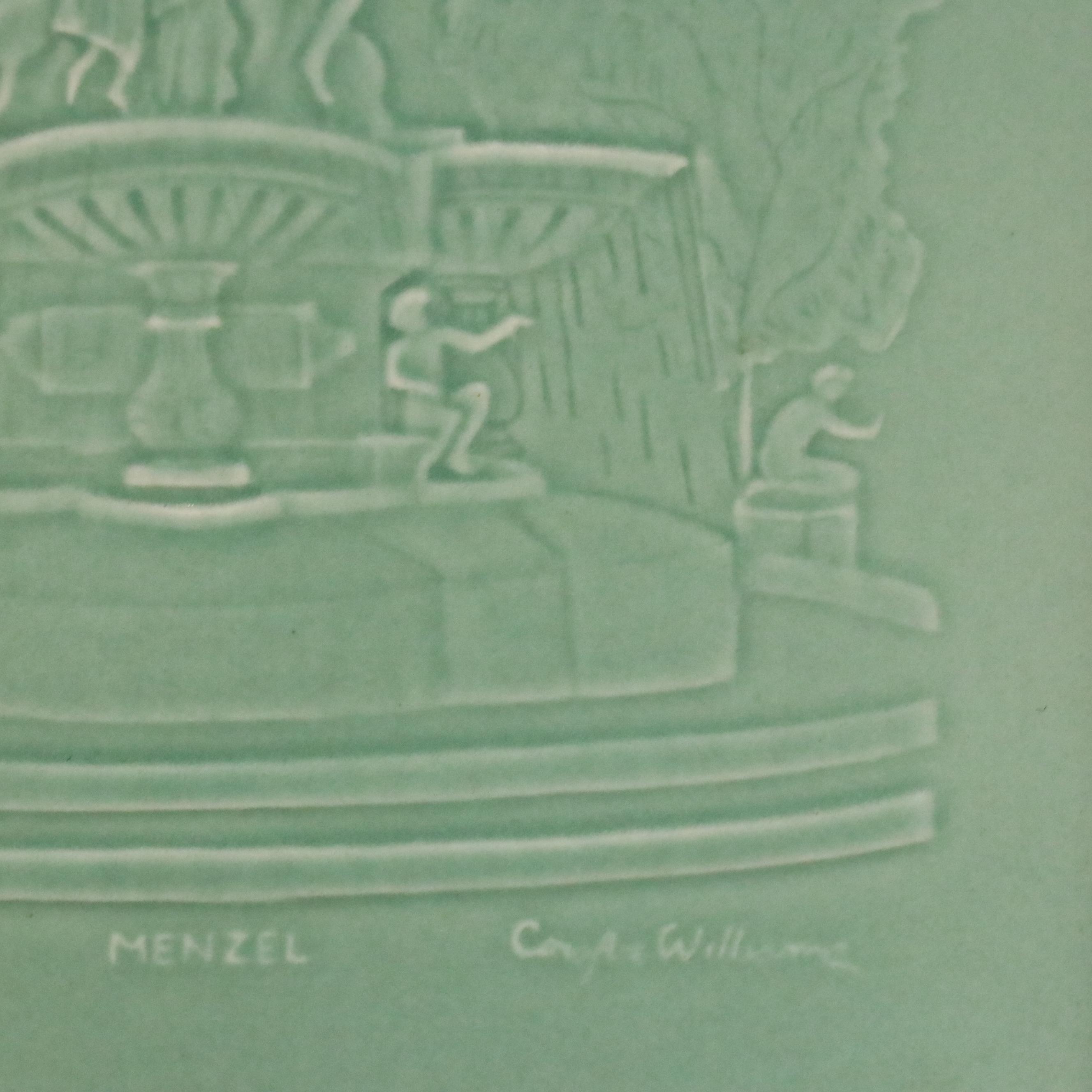 Rookwood Pottery Plaque For Rededication of Tyler Davidson Fountain, 2008