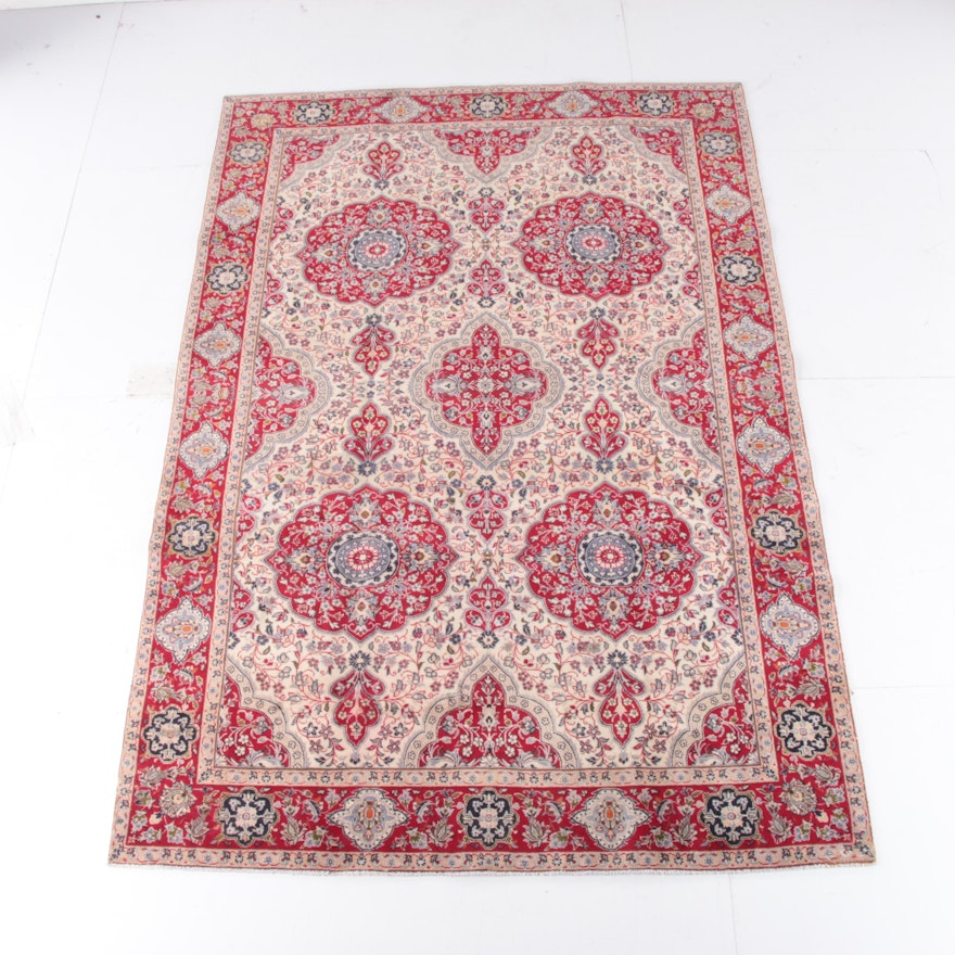 7'6 x 11'2 Hand-Knotted Northwest Persian Wool Rug