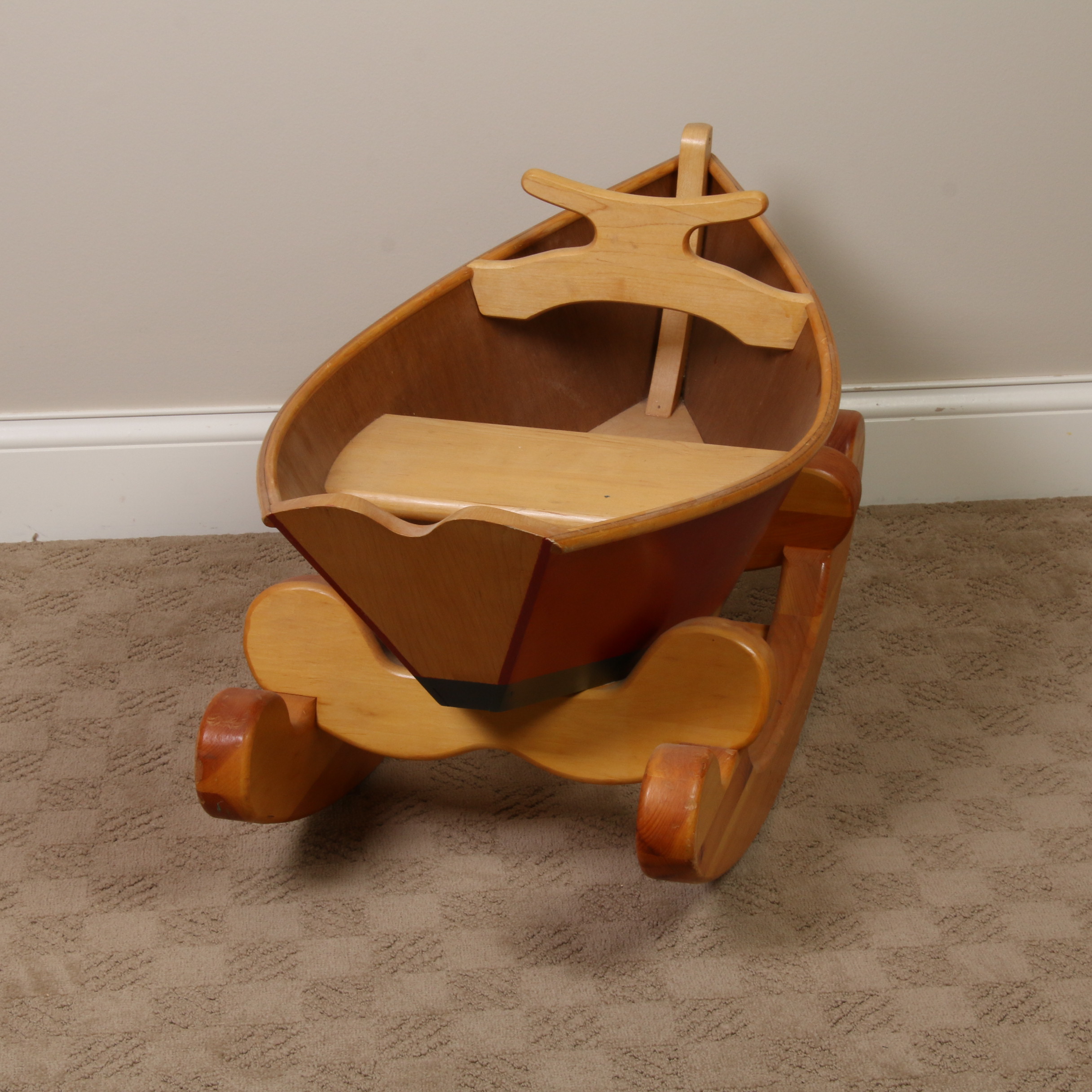 Down East Rockers Wooden Rocking Boat