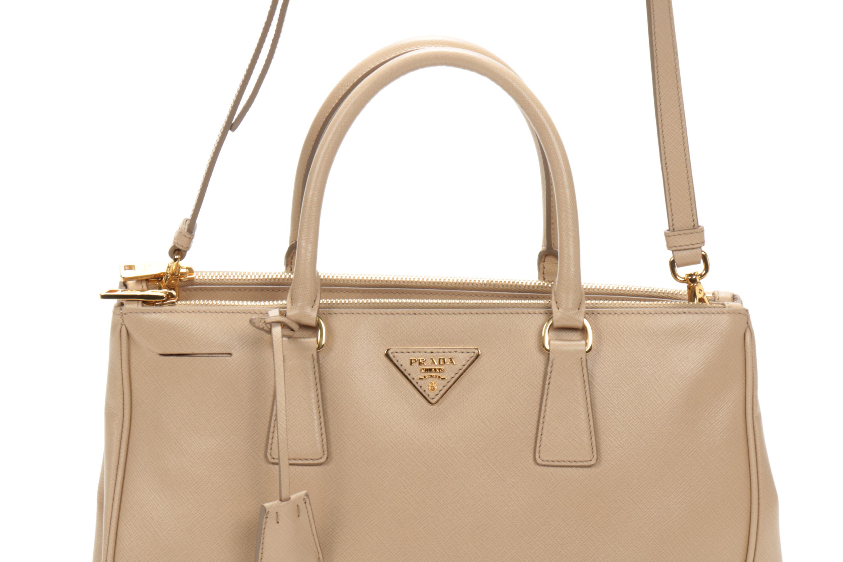 Prada Saffiano Leather Shoulder Bag