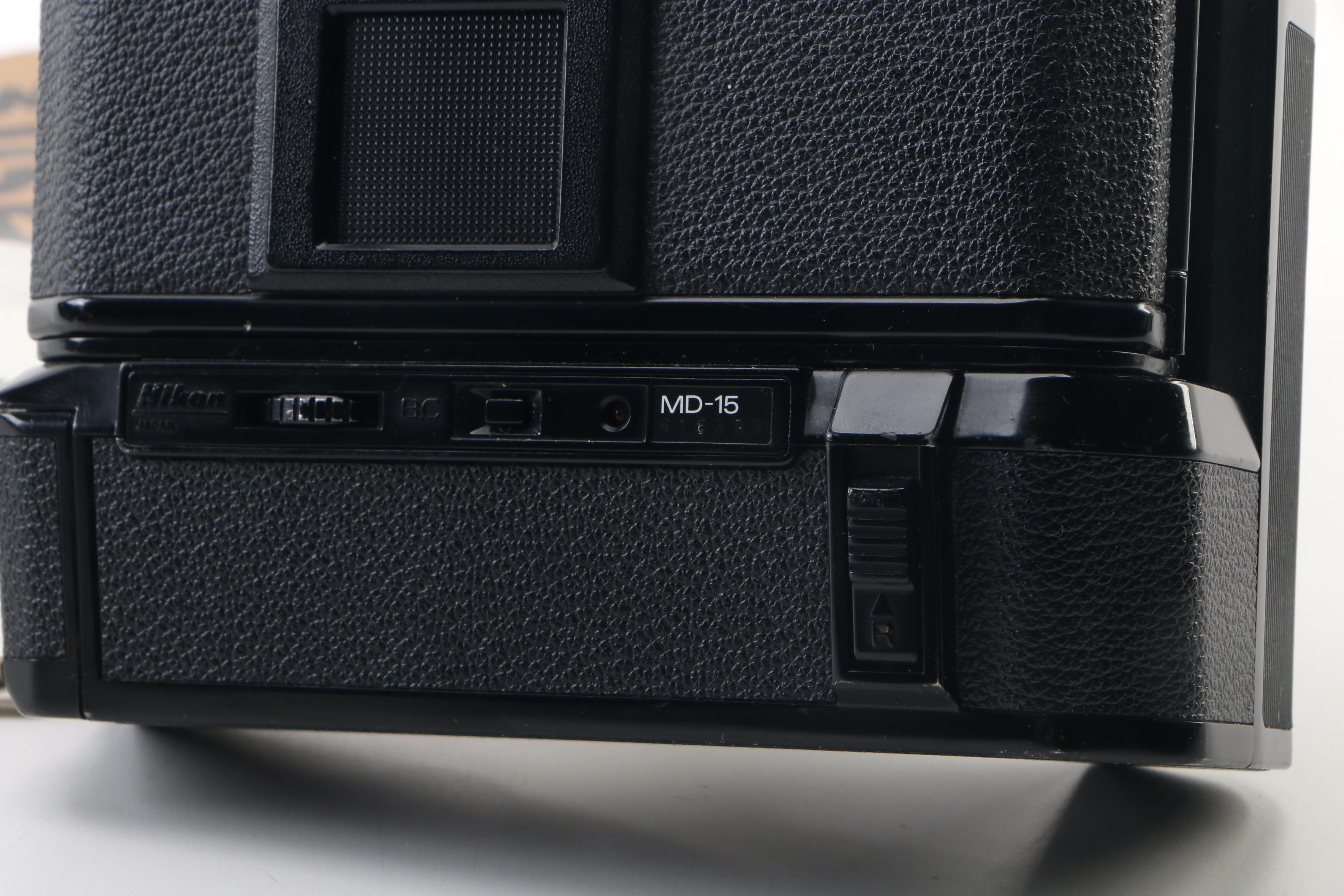 Nikon FA with MD-15 Motor Drive and 35-105mm Zoom Lens