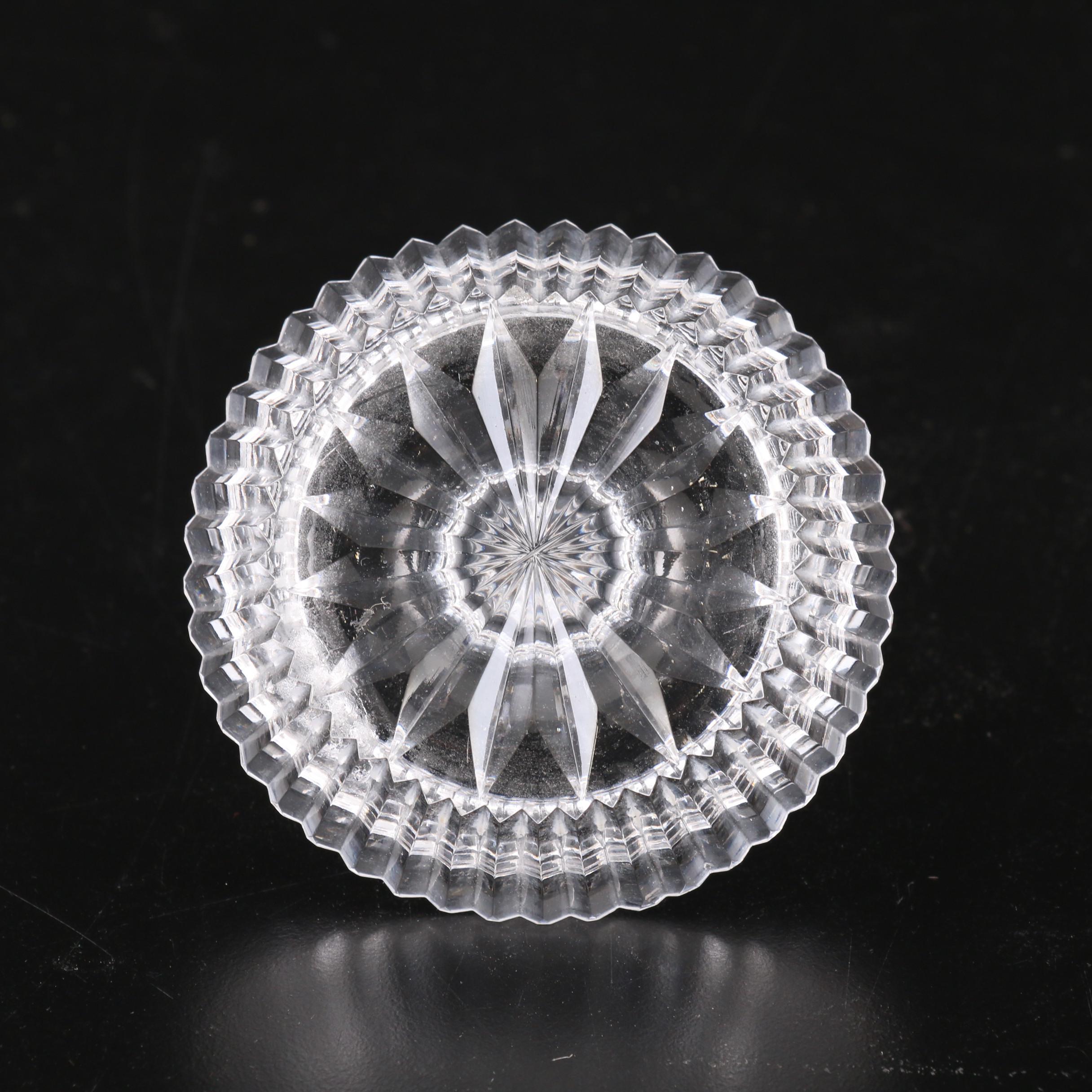 Aro Schulze Murrine Art Glass Orb, Nambé Crystal and Other Glass