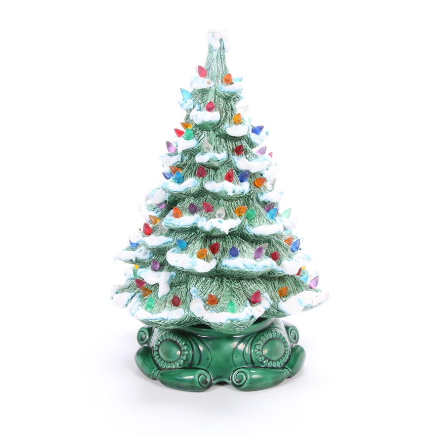 Atlantic Mold Ceramic Tabletop Christmas Tree