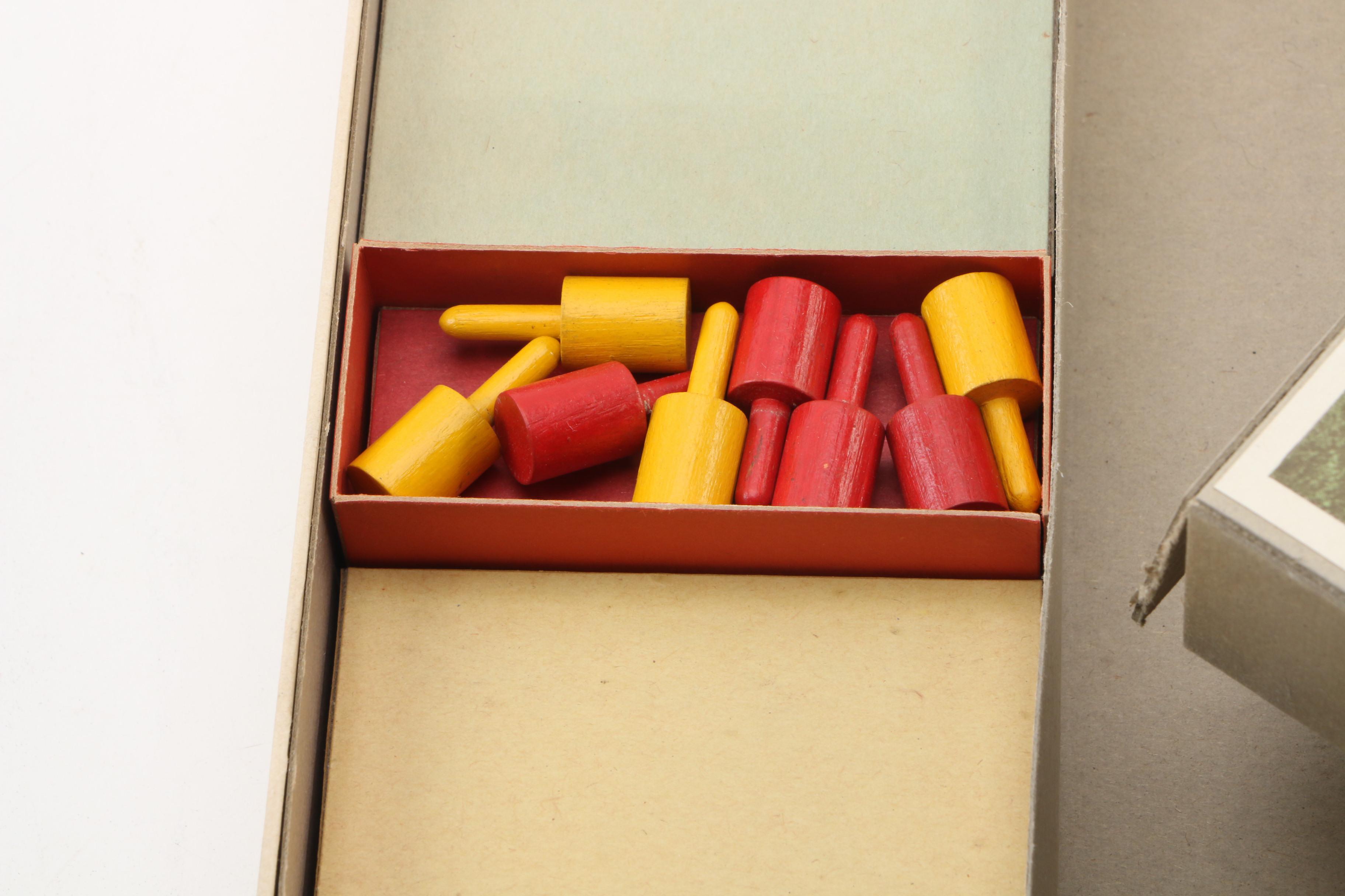 Parker Brothers "Psychic" Base Ball Board Game Featuring Yankees Stadium, 1930s