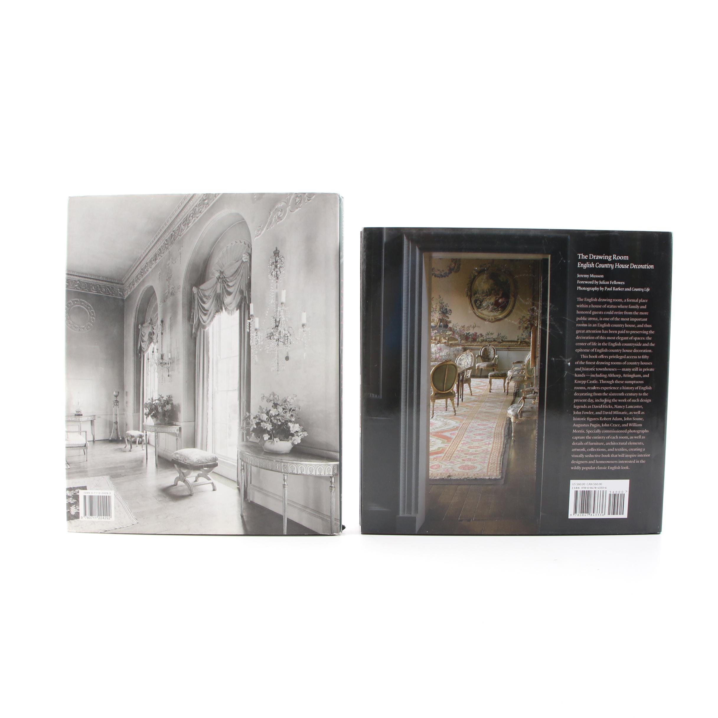 Architecture and Decor of English Country Houses Including First Editions