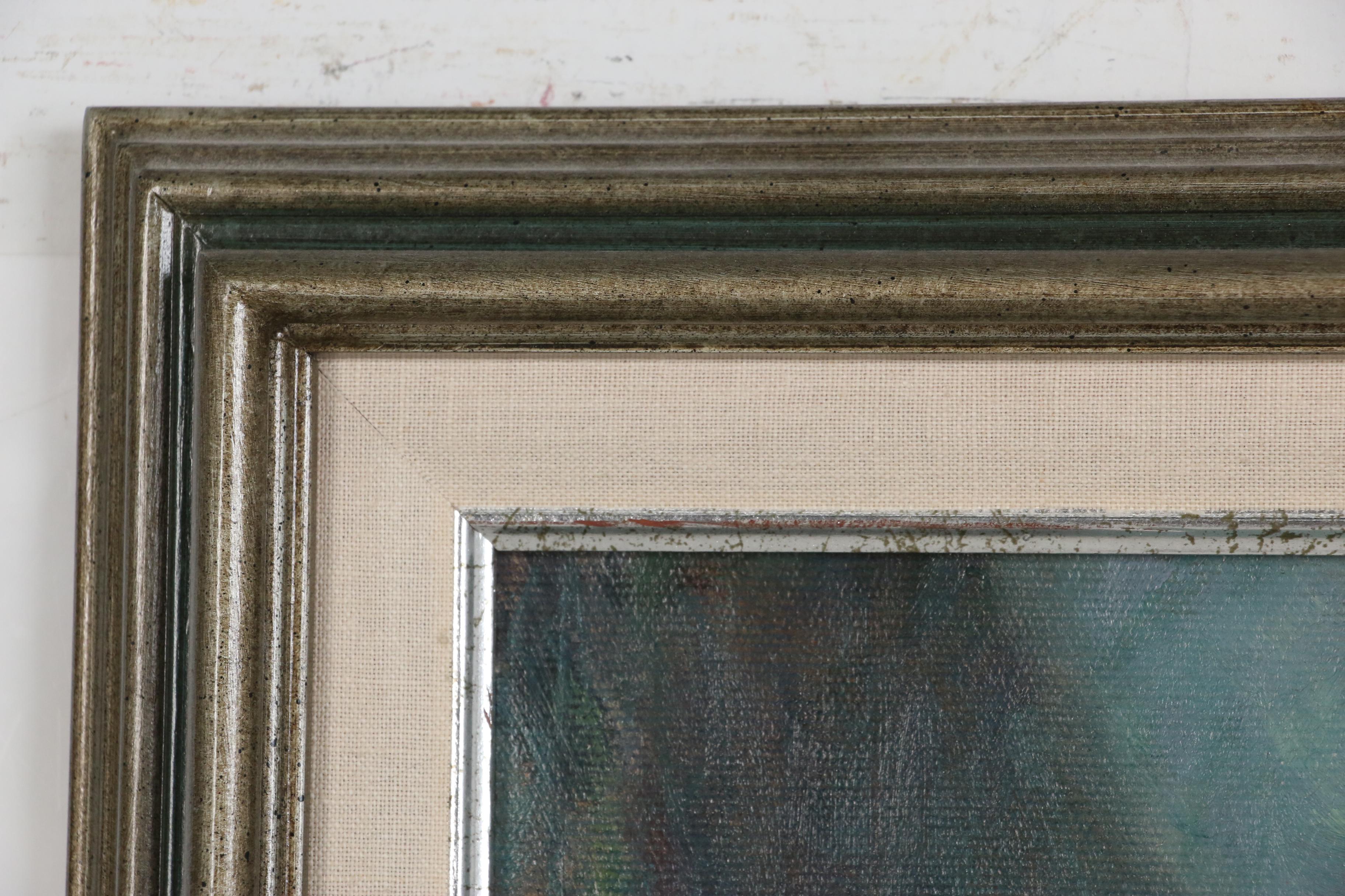 John Rettig Floral Still Life Oil Painting, 1920