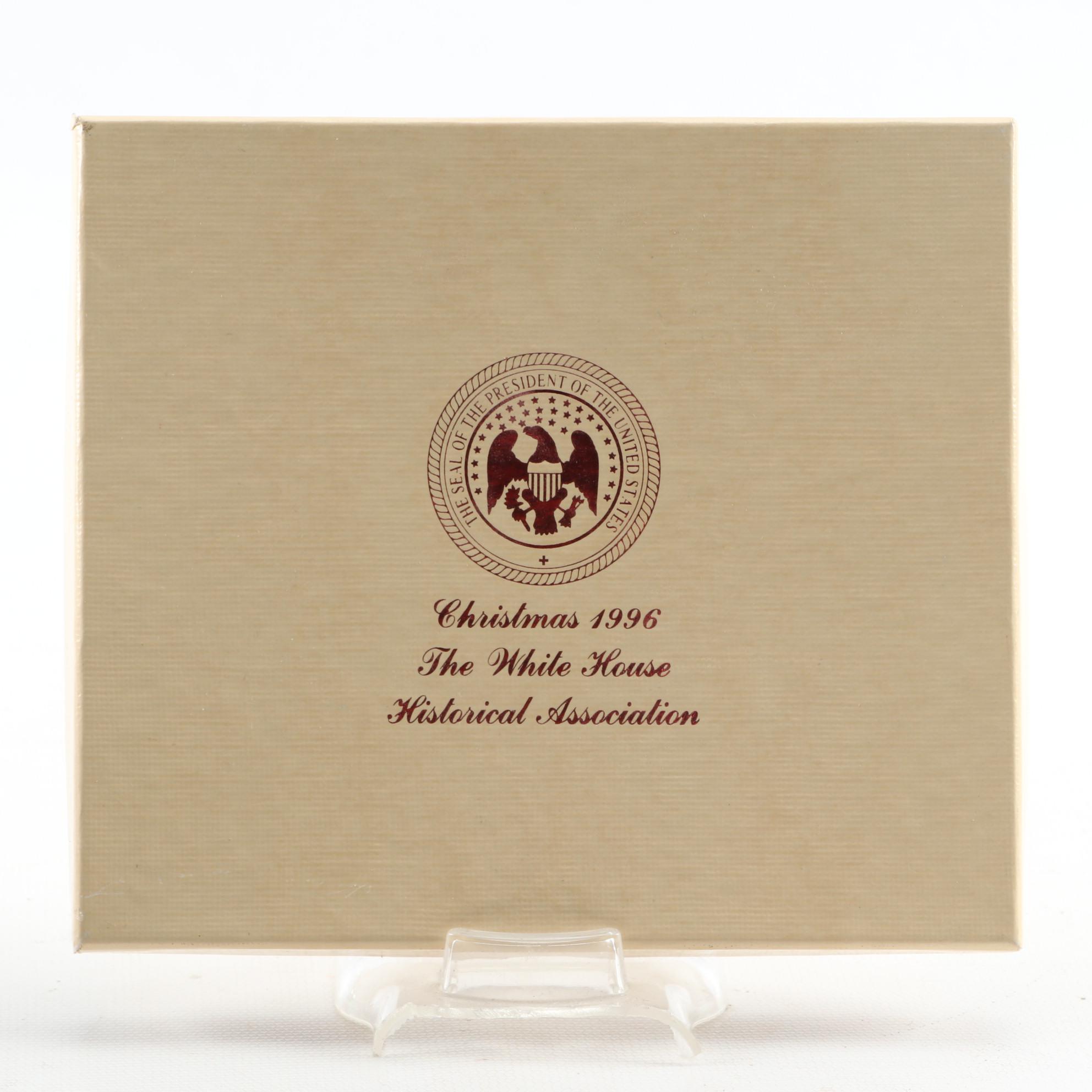"The White House" Historical Association Christmas Ornaments in Packaging