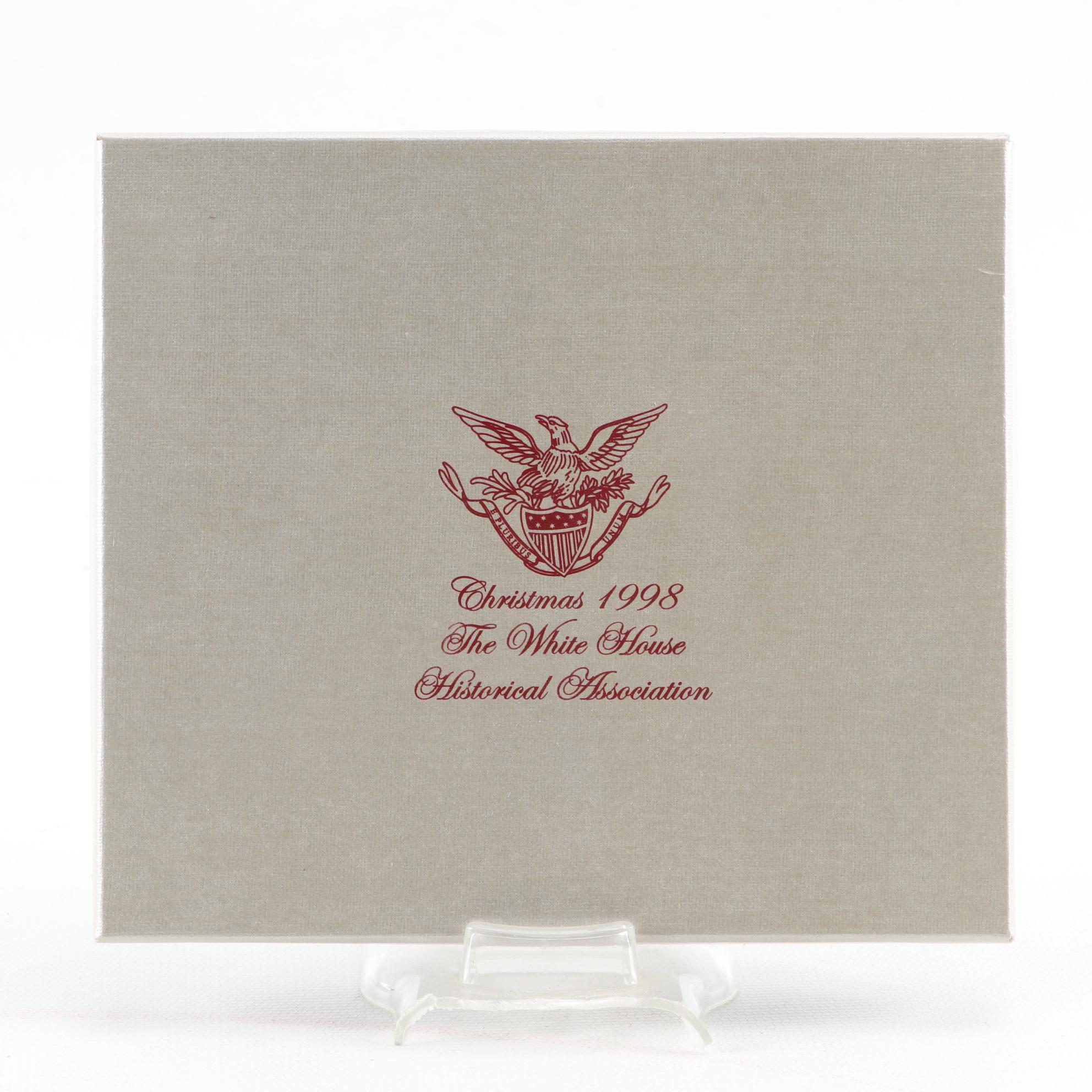 "The White House" Historical Association Christmas Ornaments in Packaging