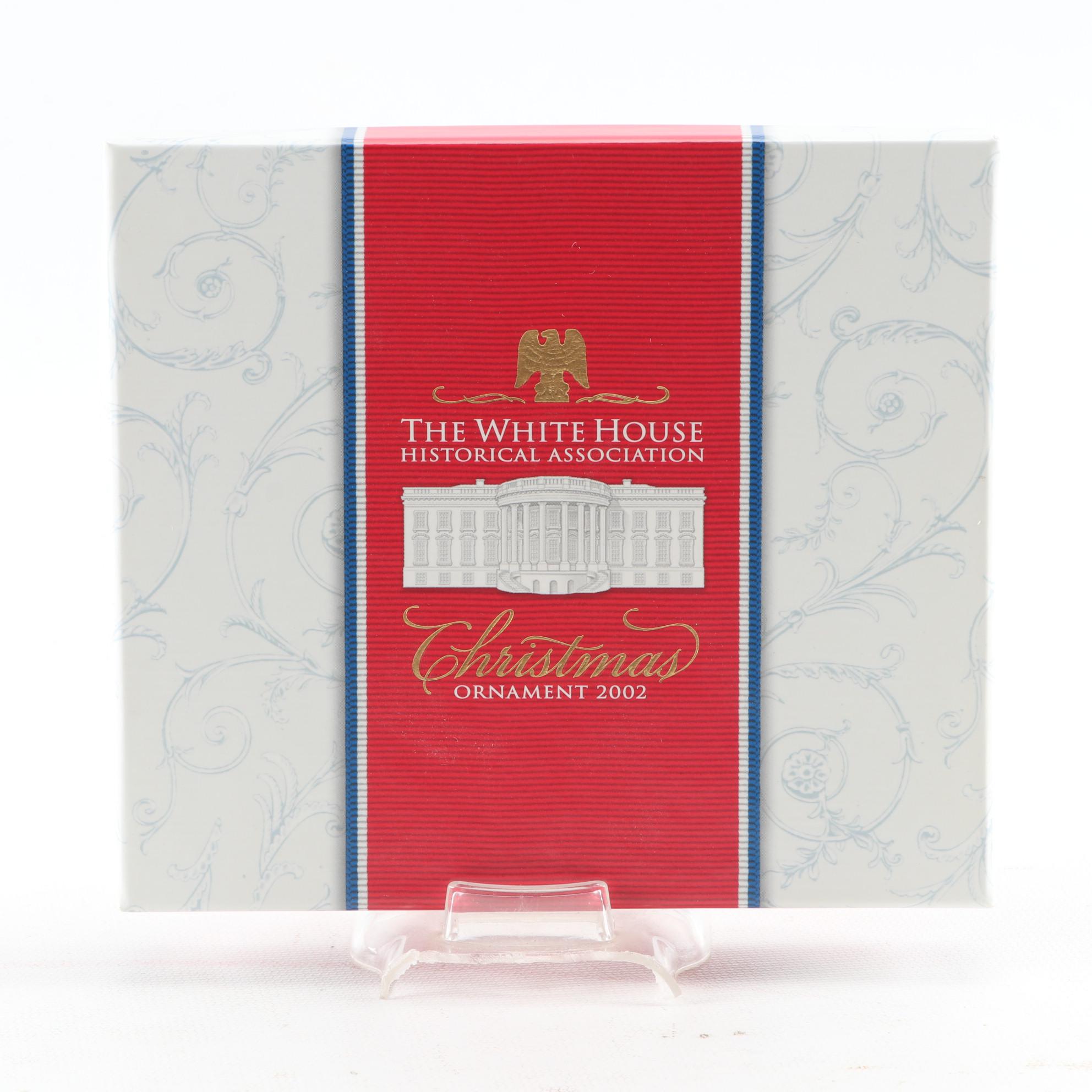 "The White House" Historical Association Christmas Ornaments in Packaging