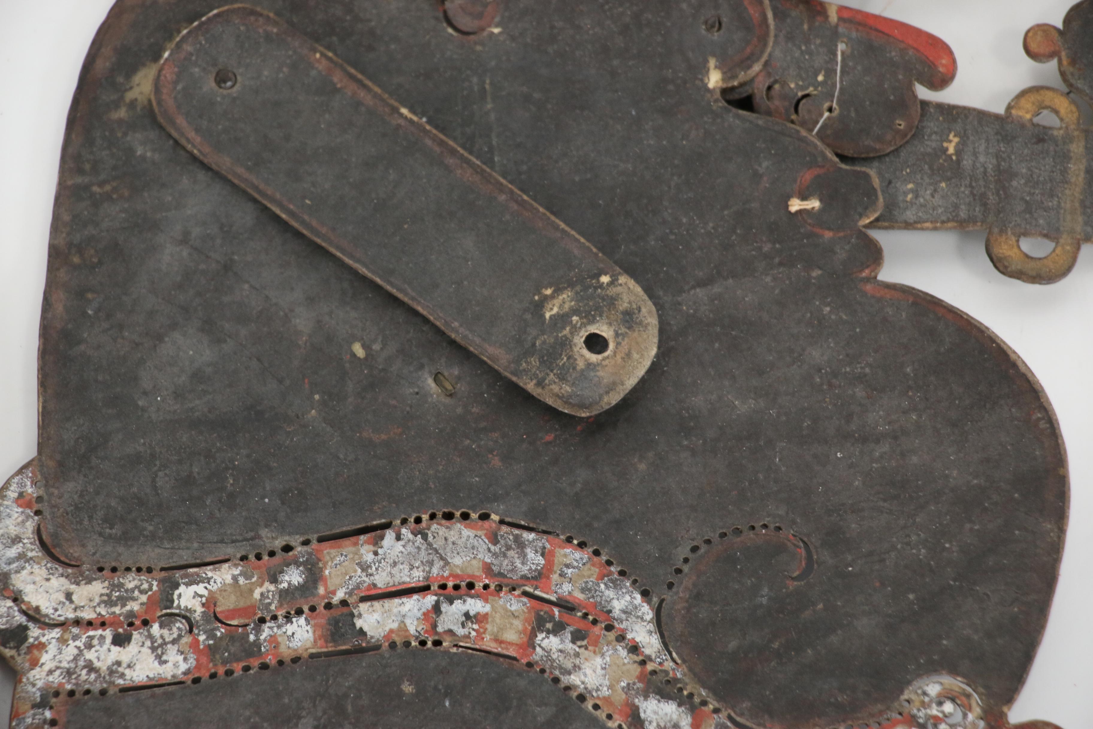 Indonesian Wayang Kulit Shadow Puppets Including Characters Togog and Tualen