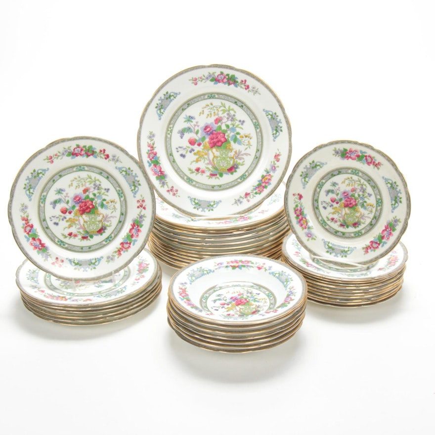 Royal Paragon "Tree of Kashmir" Porcelain Dinnerware