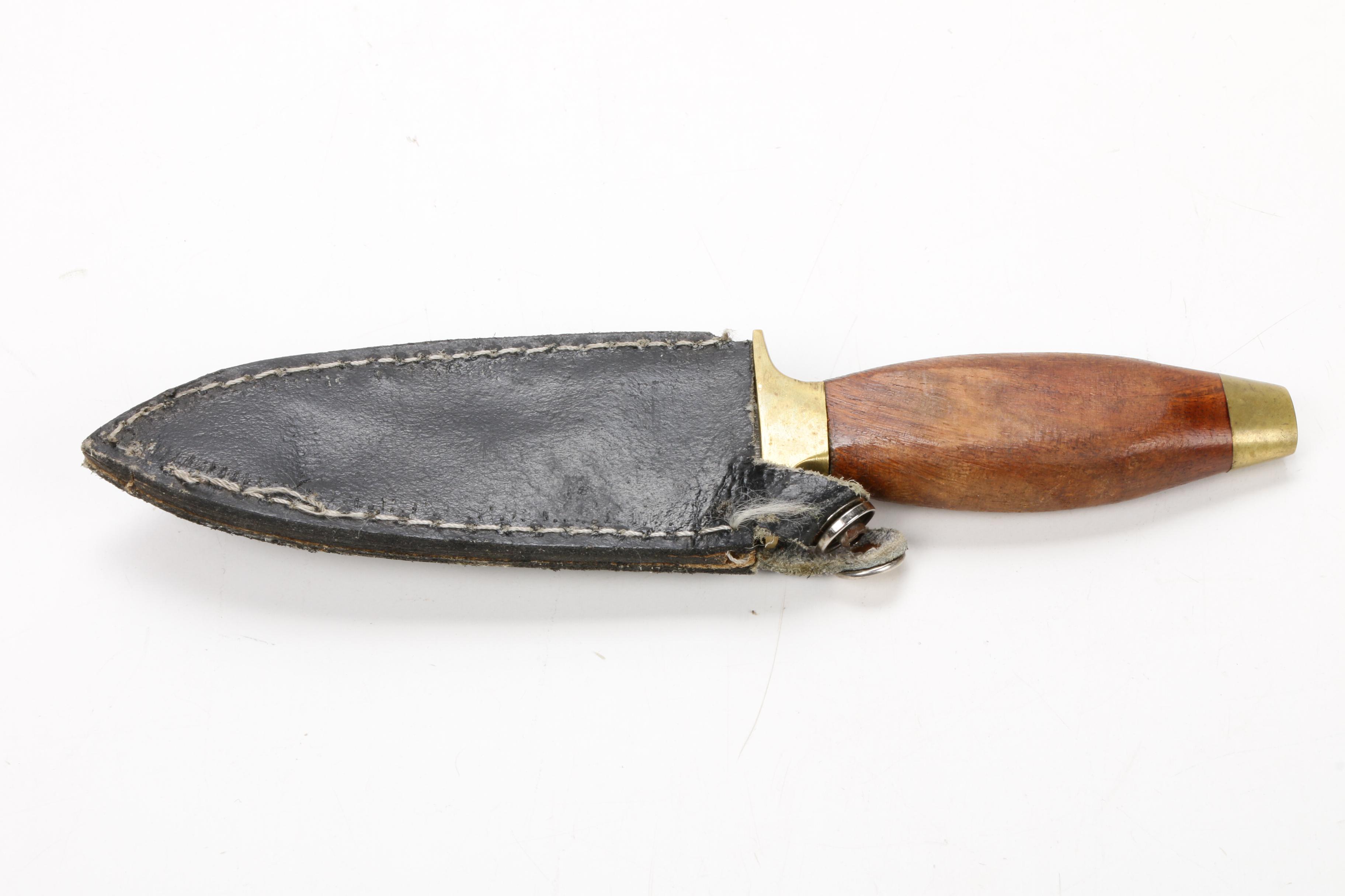 Pakistani Fixed Blade Knife with Other Pocket Knives