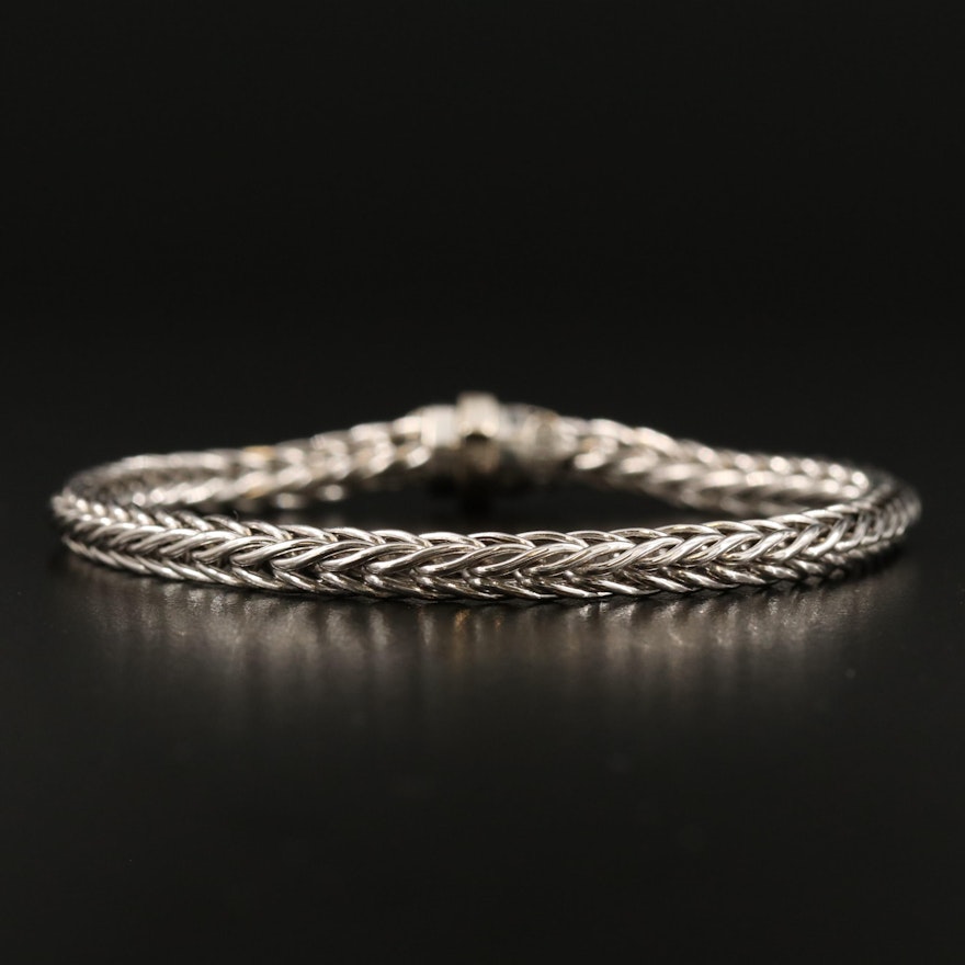 UnoAErre 18K Wheat Chain Bracelet