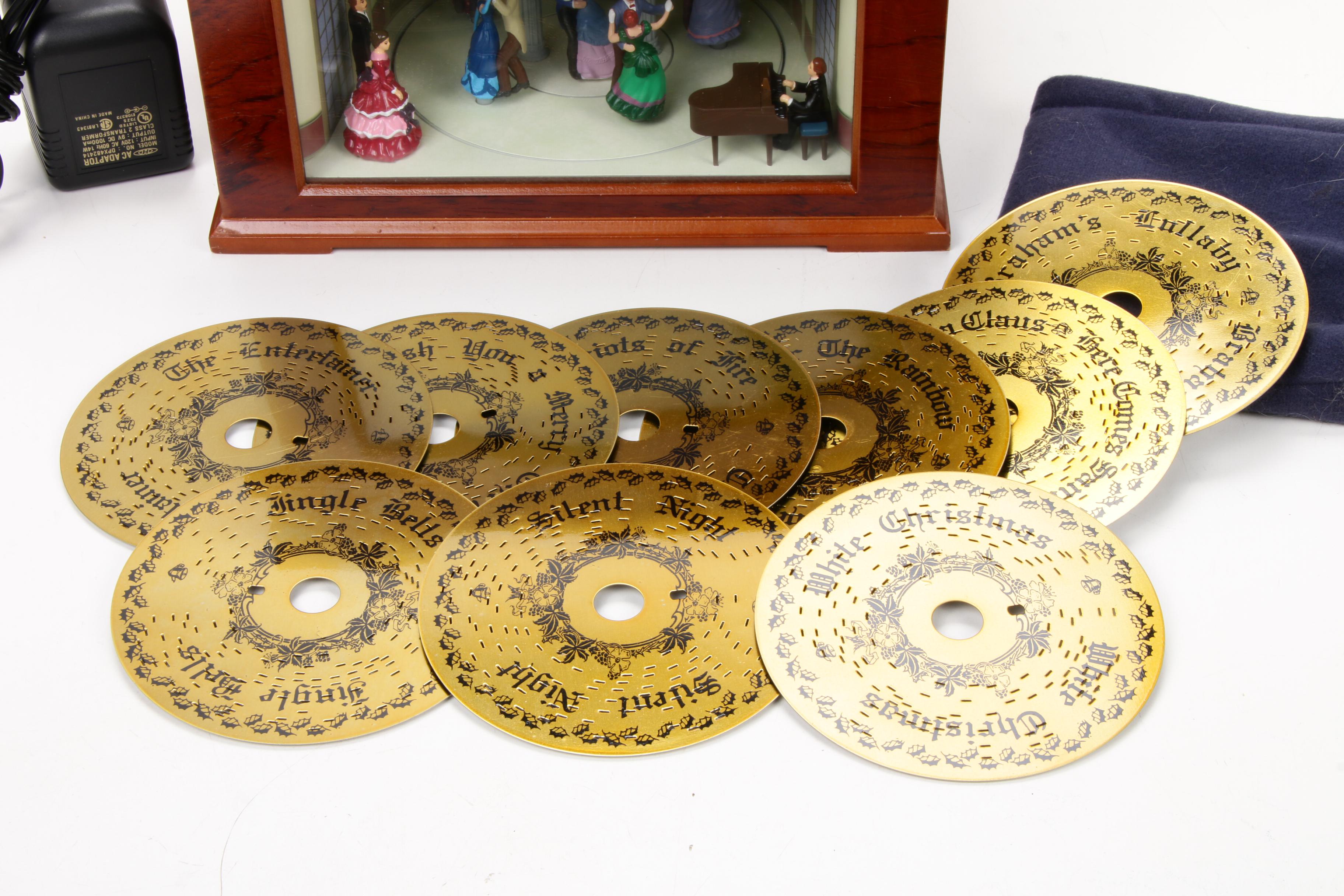 Mr. Christmas Animated Musical Bell Symphonium with Song Discs