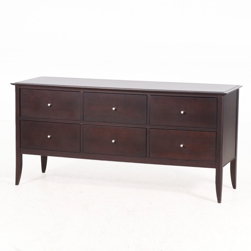 Baronet Transitional Style Wood Dresser