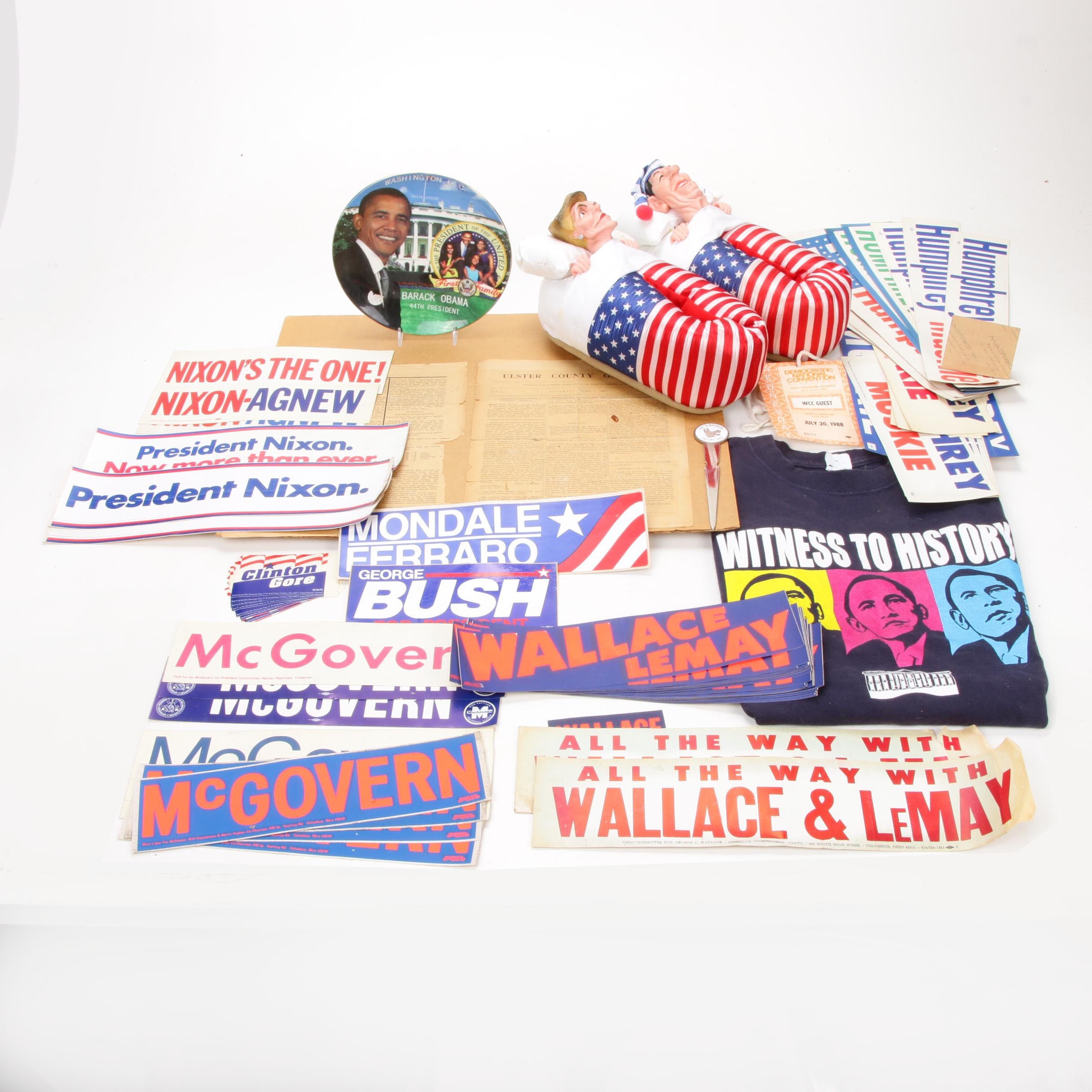 Presidential Political Memorabilia