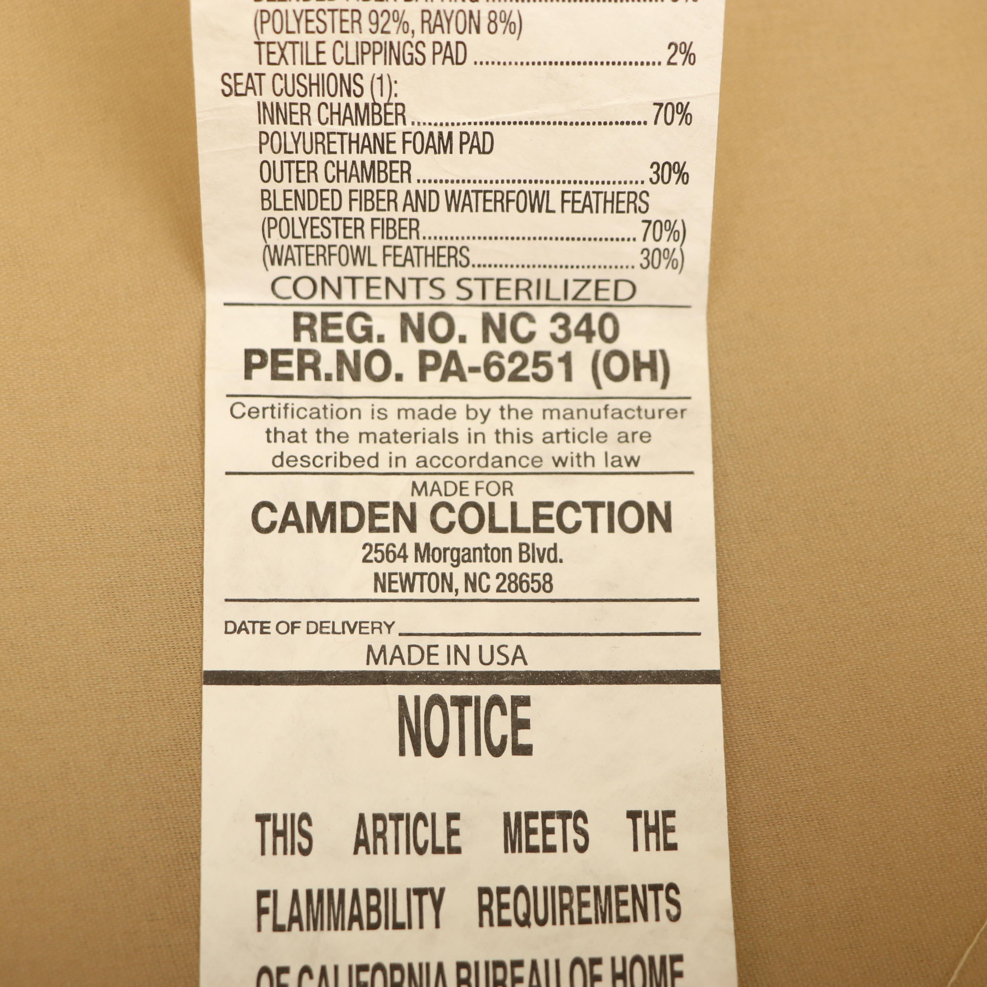 Arhaus Camden Collection "The Gavin Motion Chair" Swivel Lounge Chair and Pillow