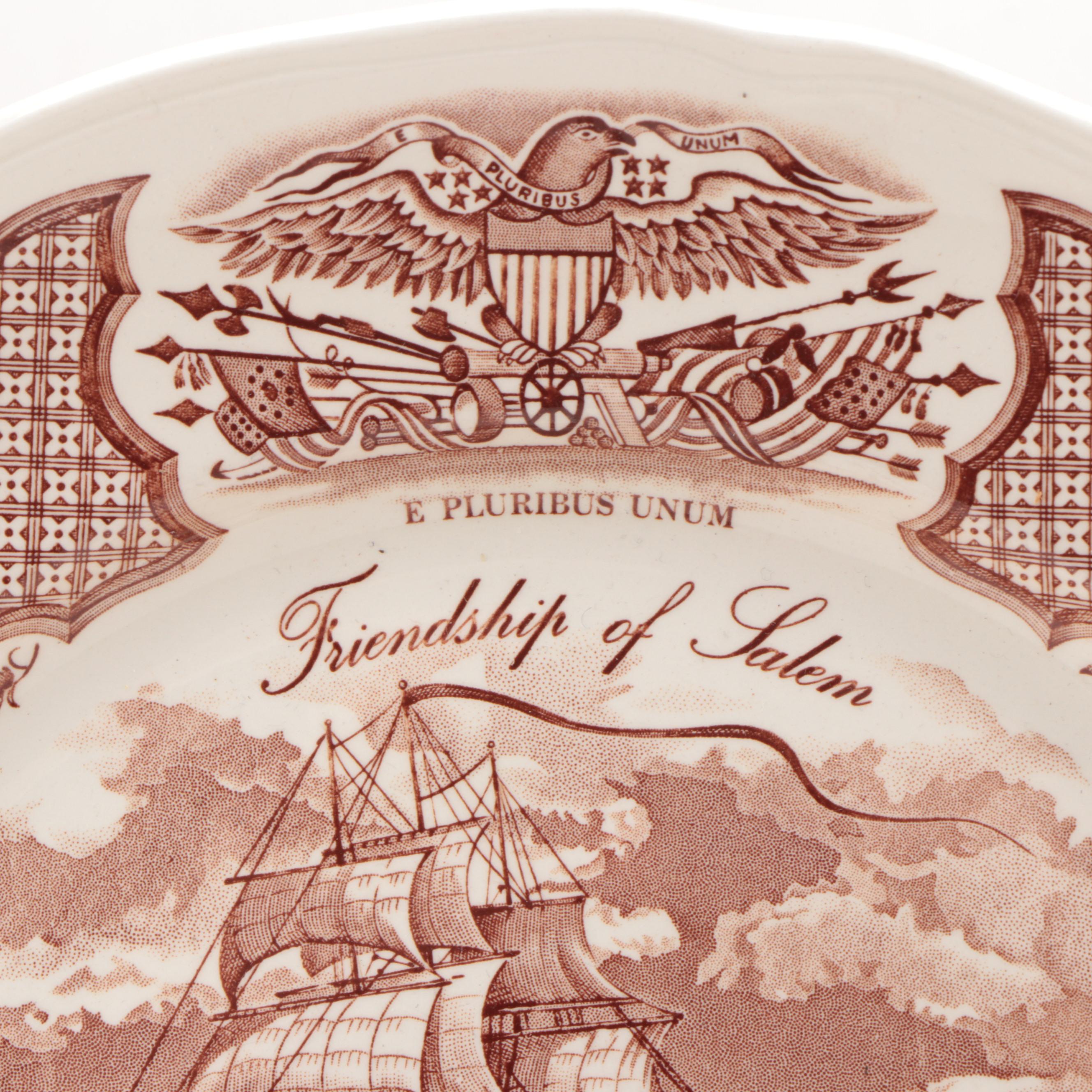 Alfred Meakin "Fair Winds" Earthenware Dinnerware, Mid-20th Century