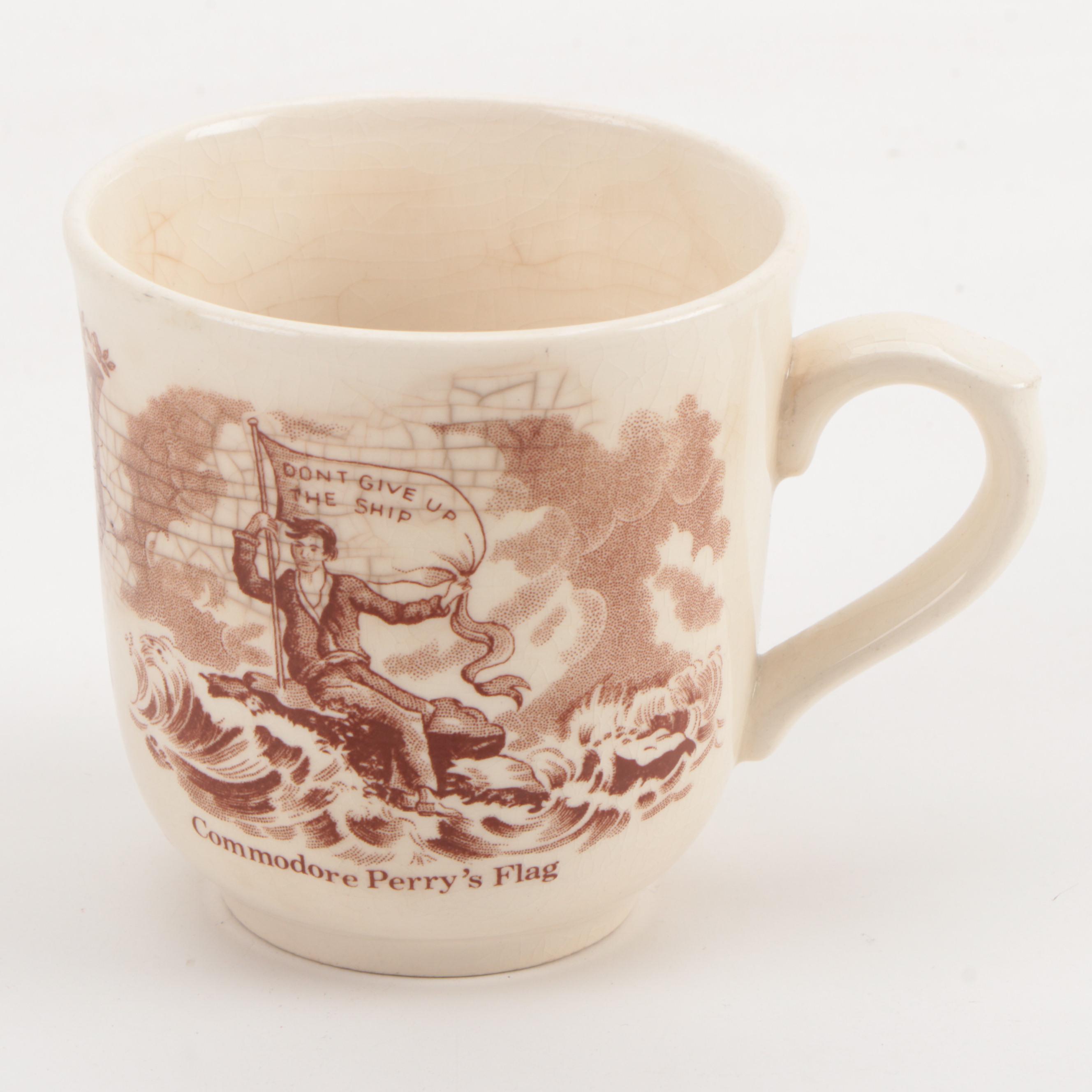 Alfred Meakin "Fair Winds" Earthenware Dinnerware, Mid-20th Century