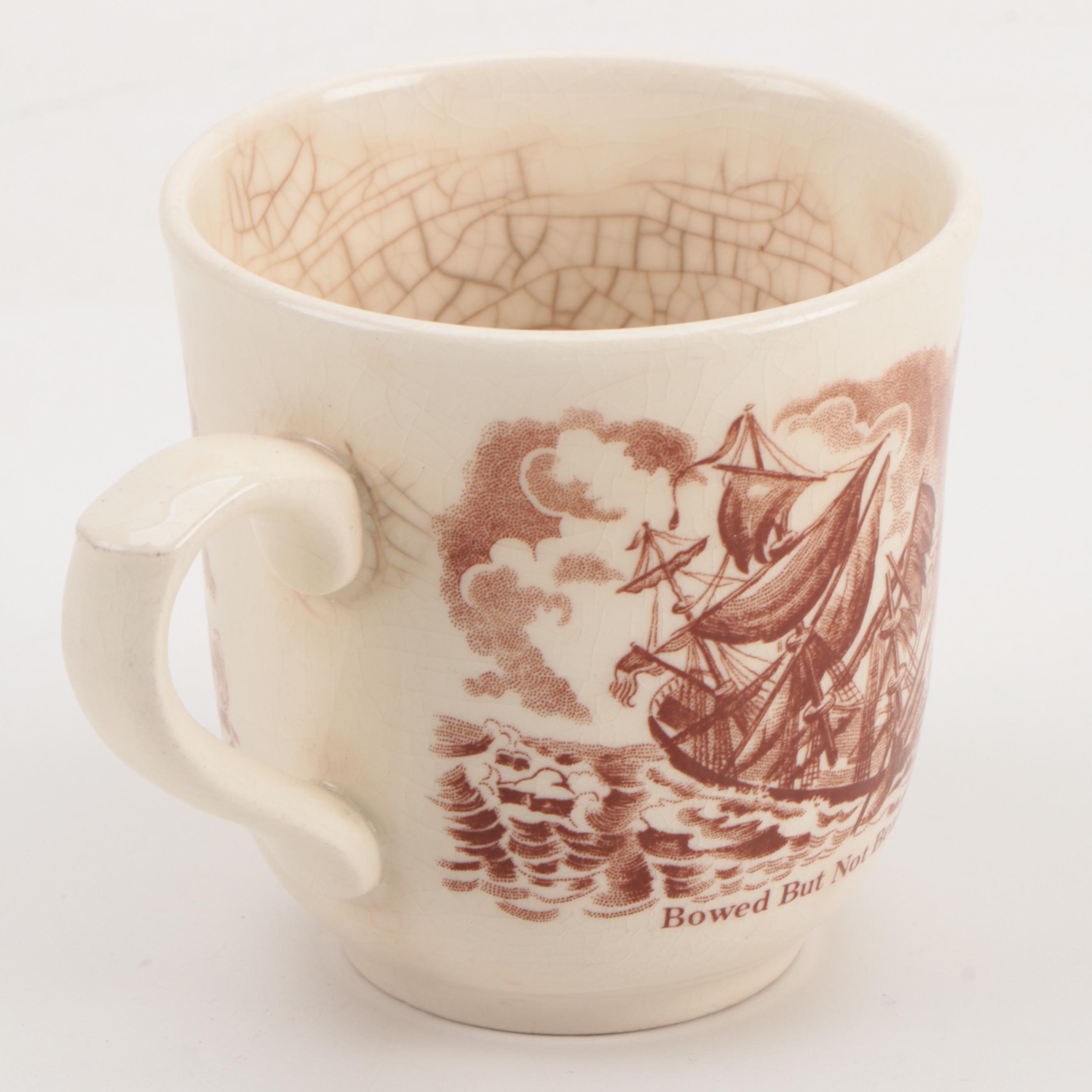 Alfred Meakin "Fair Winds" Earthenware Dinnerware, Mid-20th Century