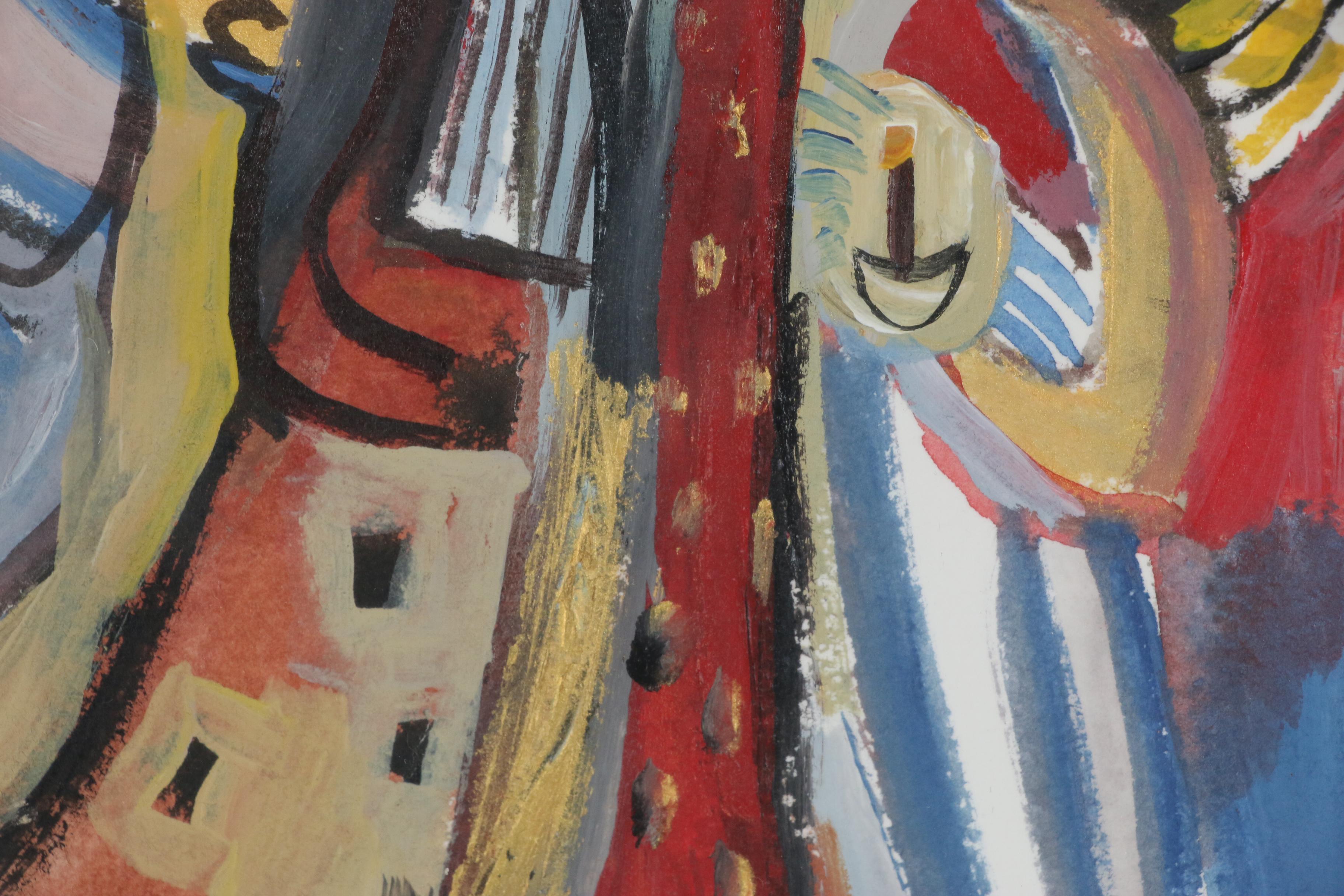 Amy Giust Acrylic Painting "Heavenly Hosts"