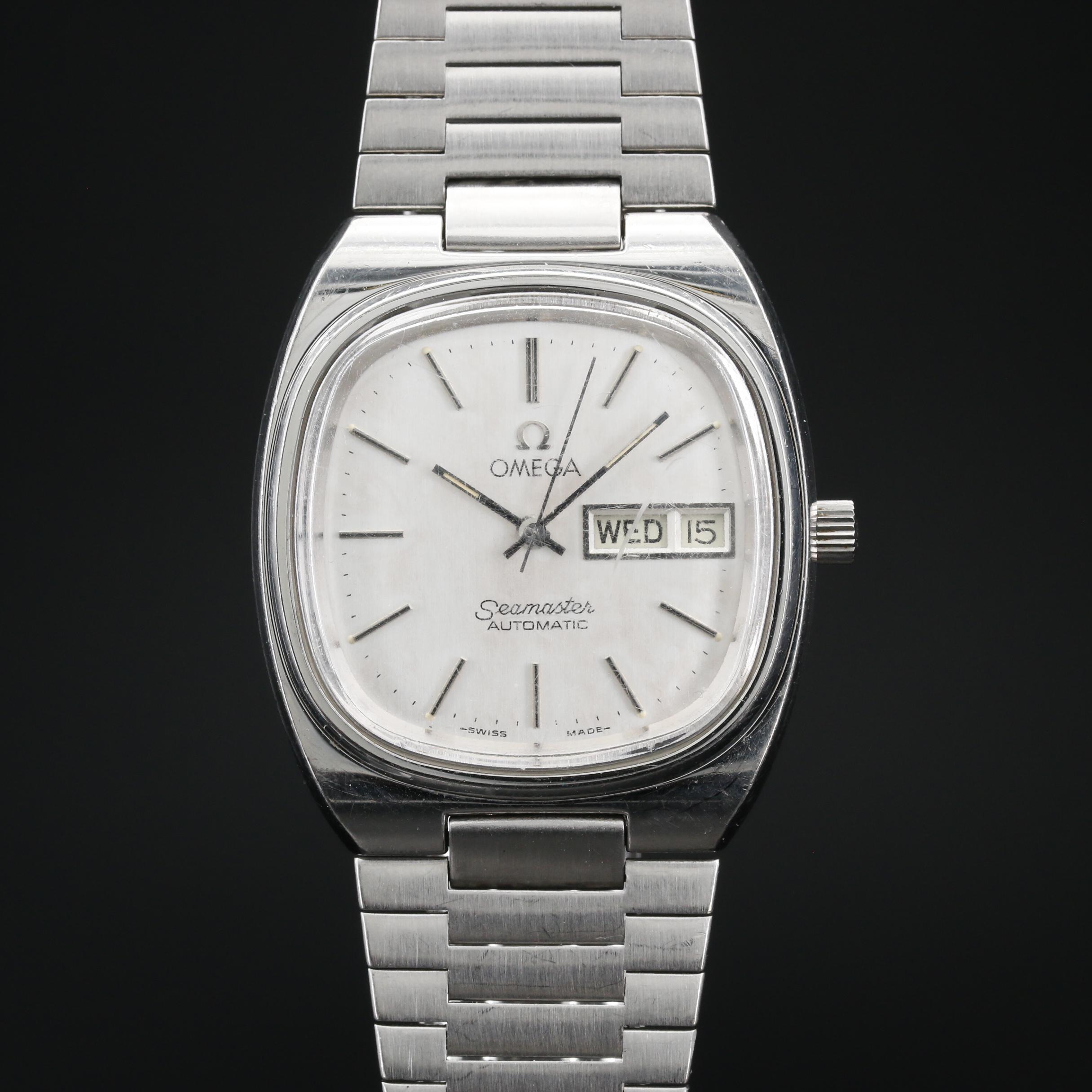 1984 Omega Seamaster Stainless Steel Automatic Watch