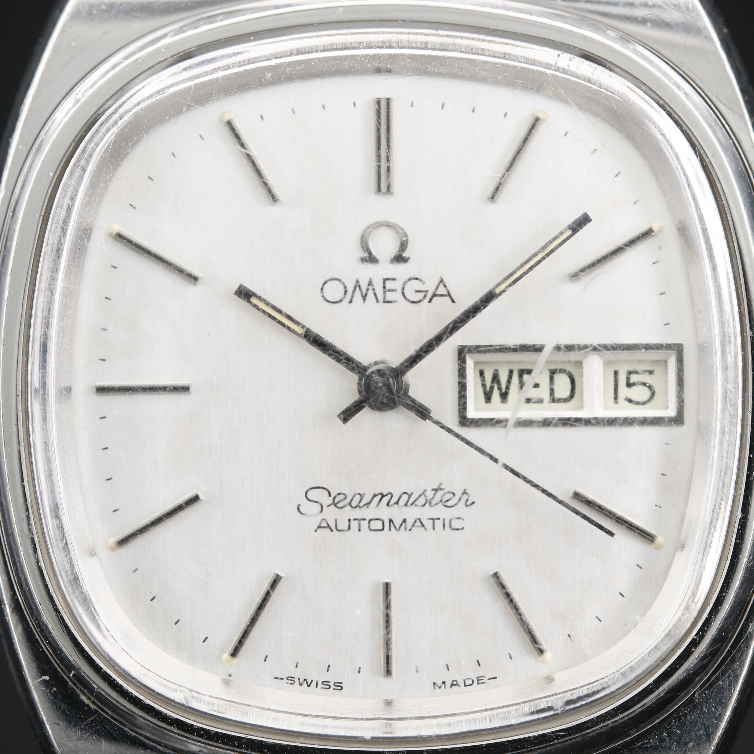 1984 Omega Seamaster Stainless Steel Automatic Watch