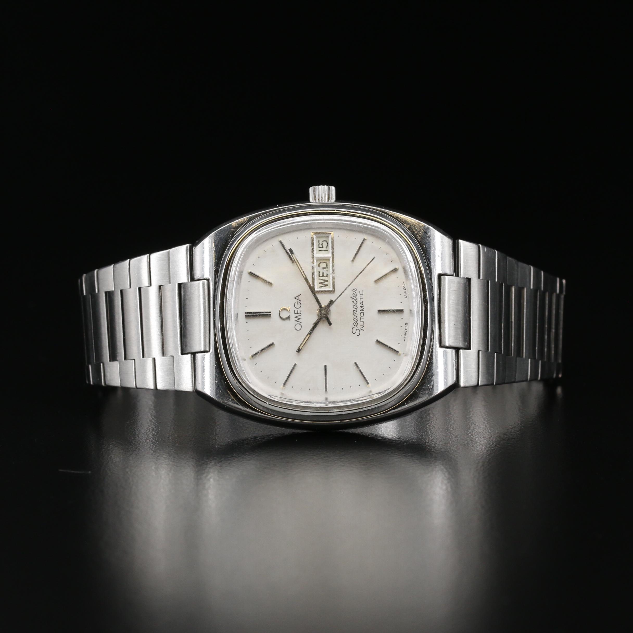 1984 Omega Seamaster Stainless Steel Automatic Watch