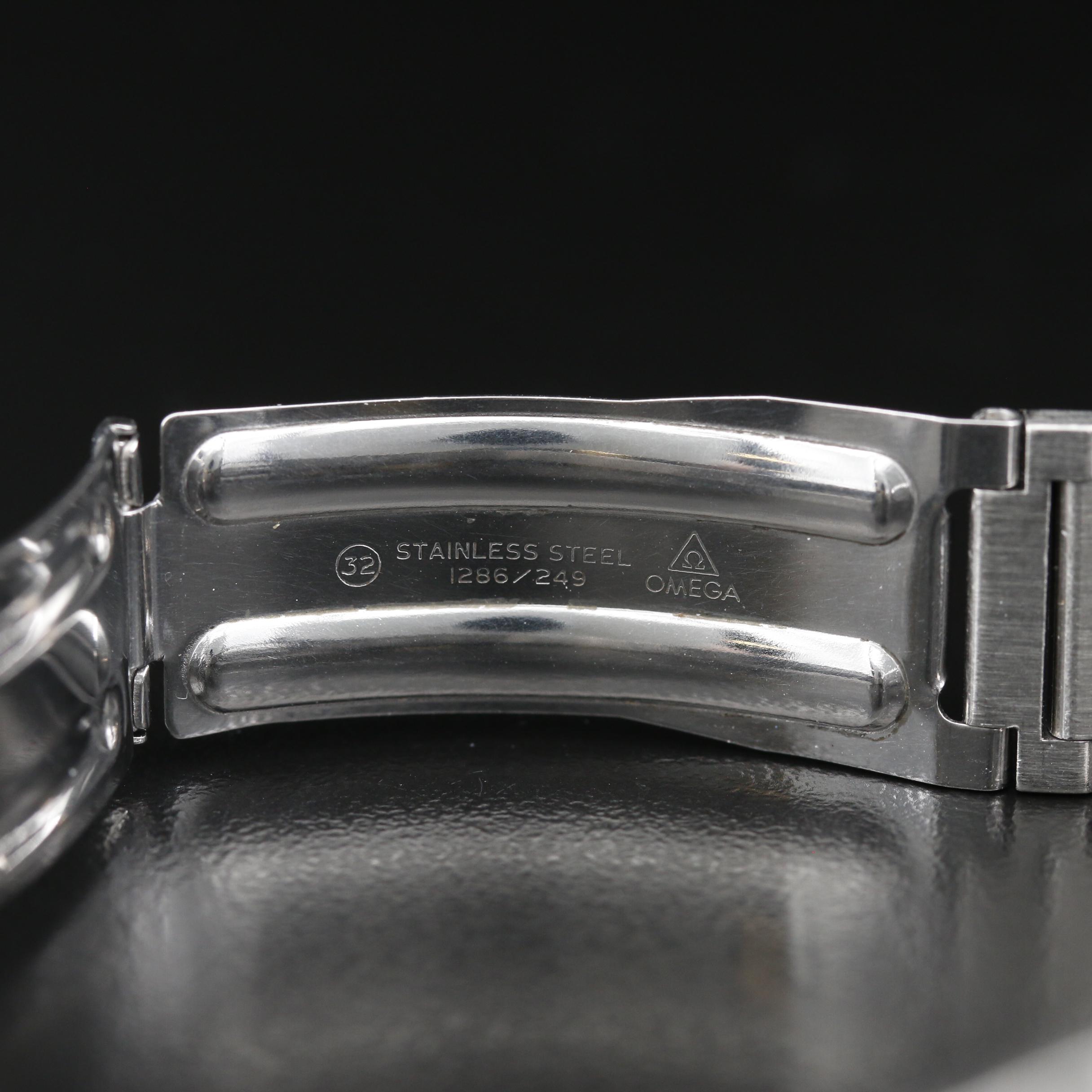 1984 Omega Seamaster Stainless Steel Automatic Watch