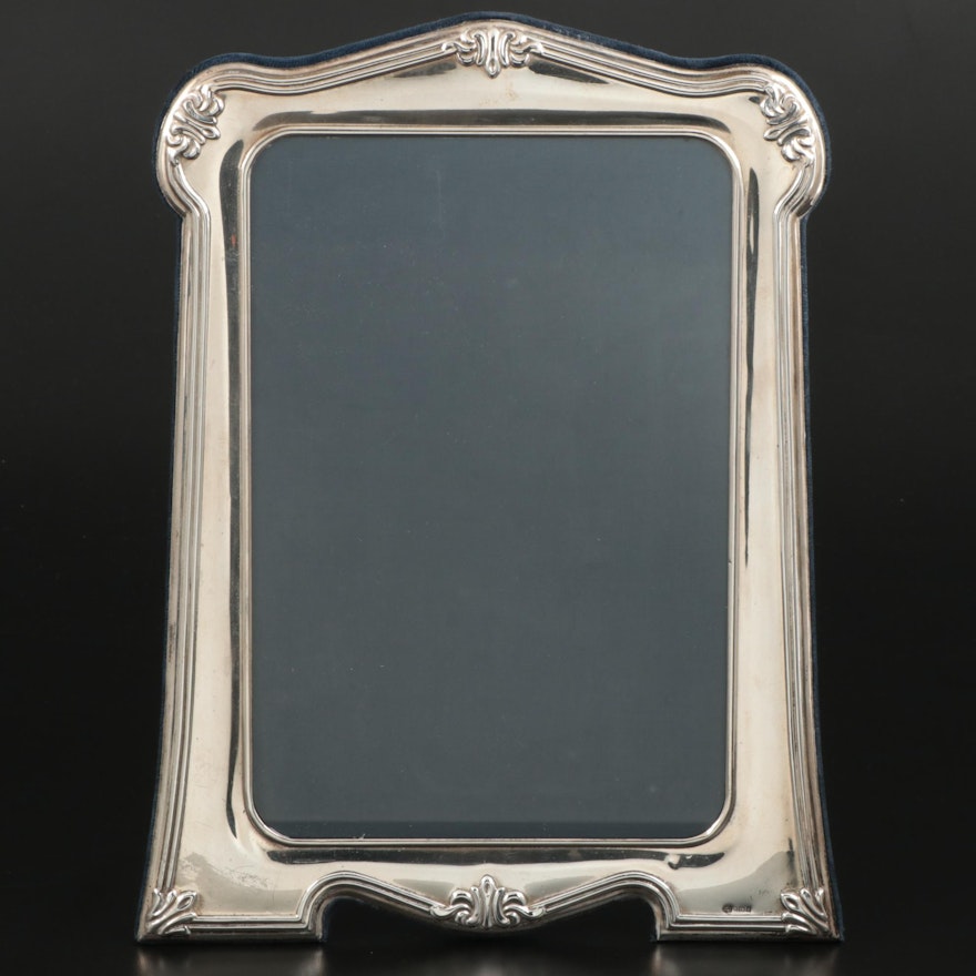 English Sterling Silver Picture Frame, 1994