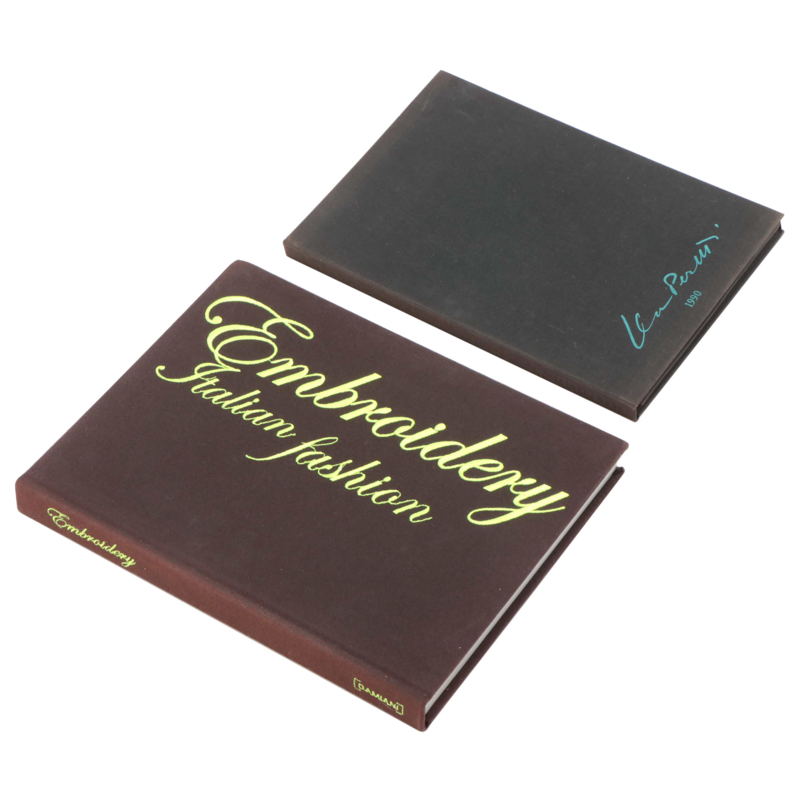 "Elsa Peretti: Fifteen of My Fifty with Tiffany" and "Embroidery" Hardcovers