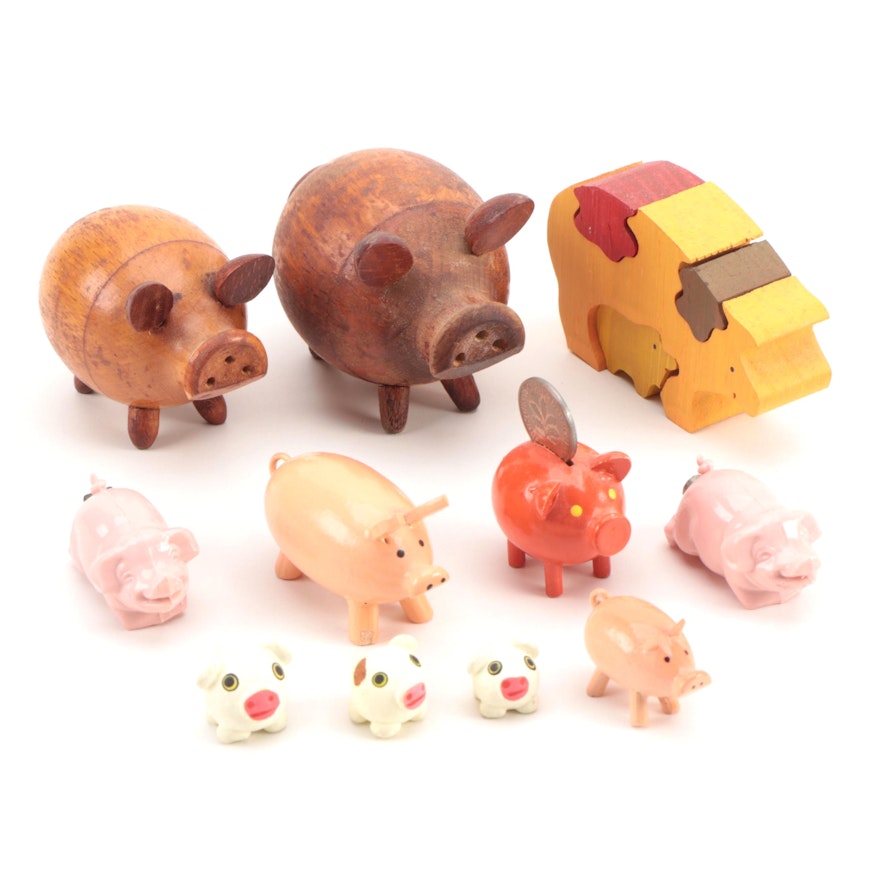 Pig Figurines and Toys