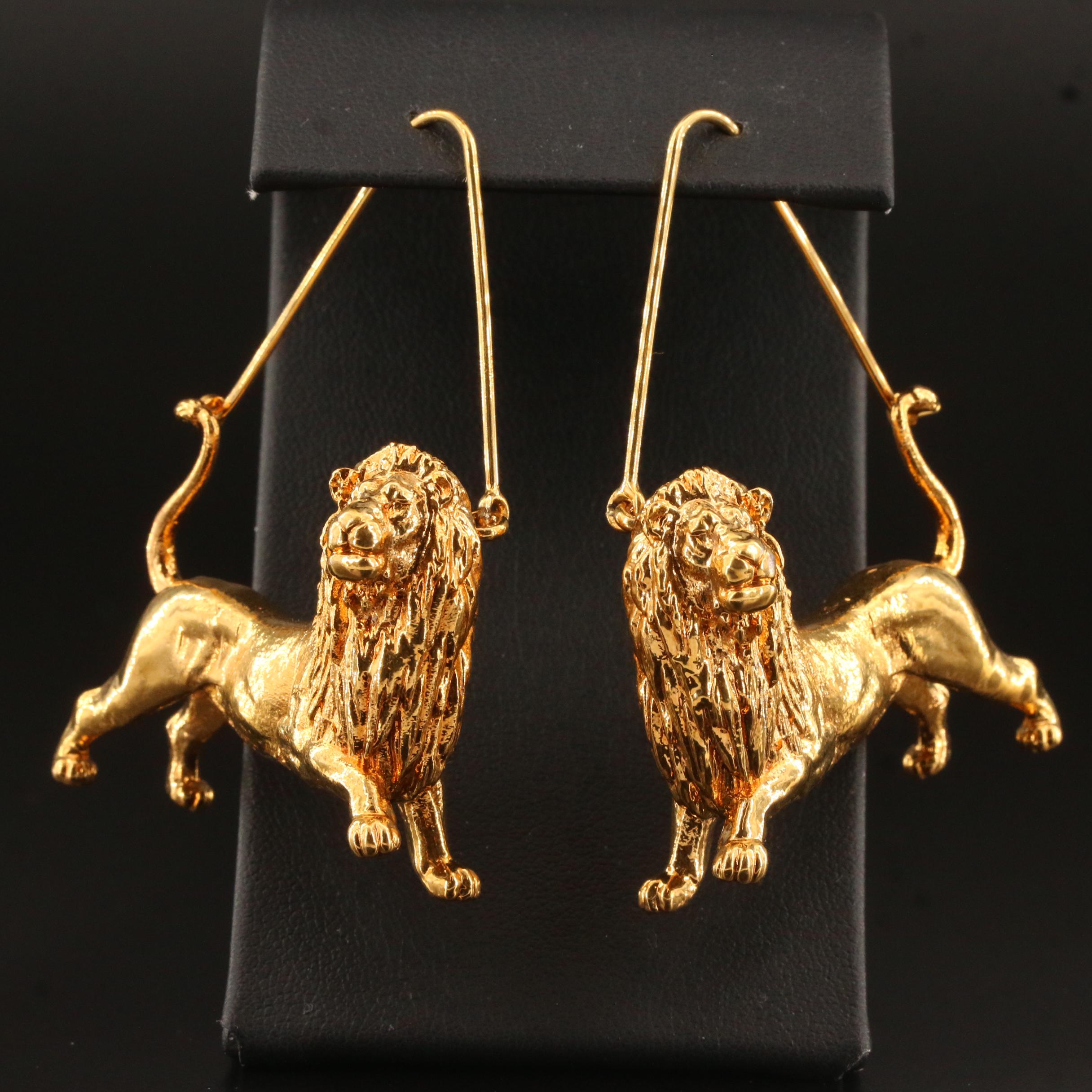Givenchy Zodiac Collection "Leo" Earrings