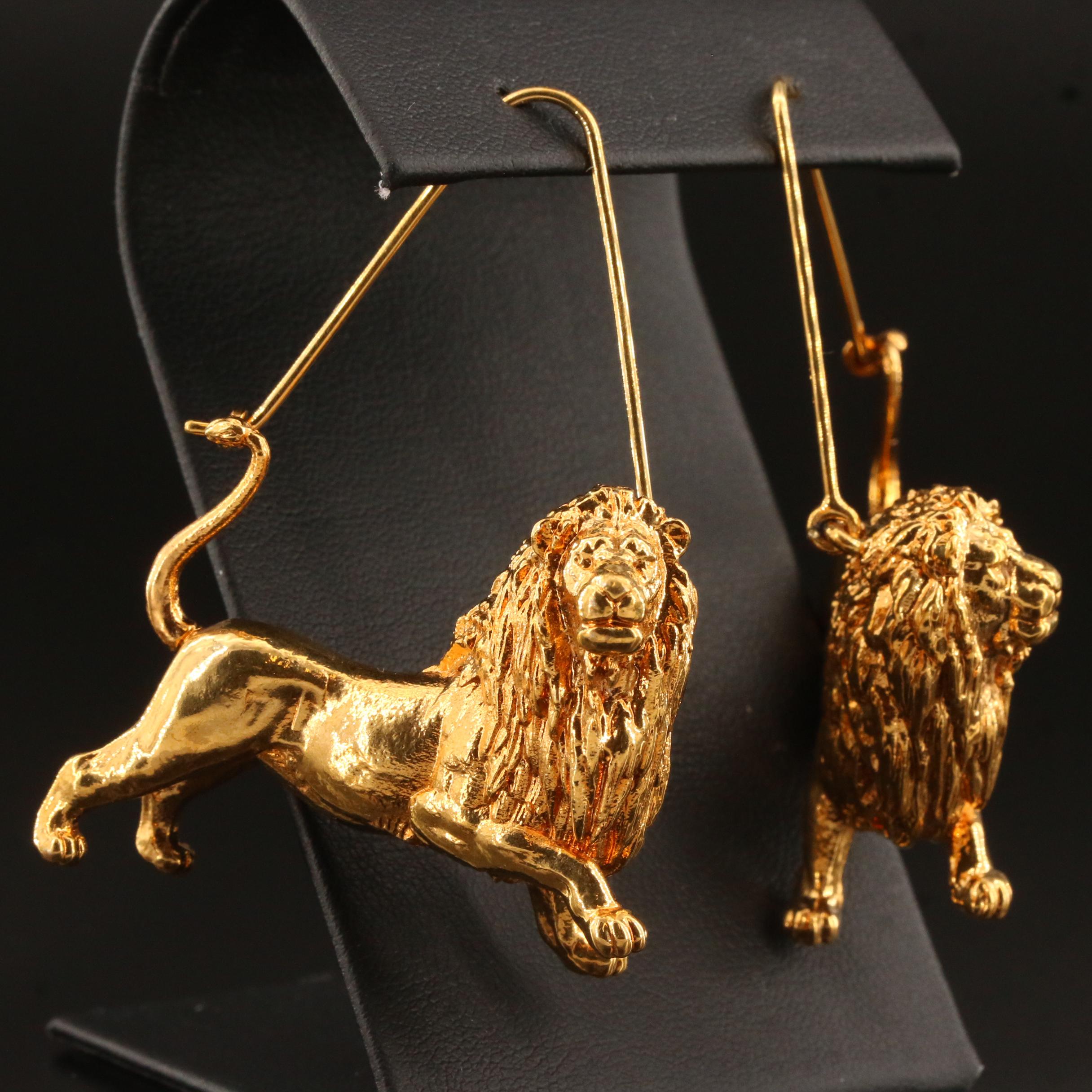 Givenchy Zodiac Collection "Leo" Earrings