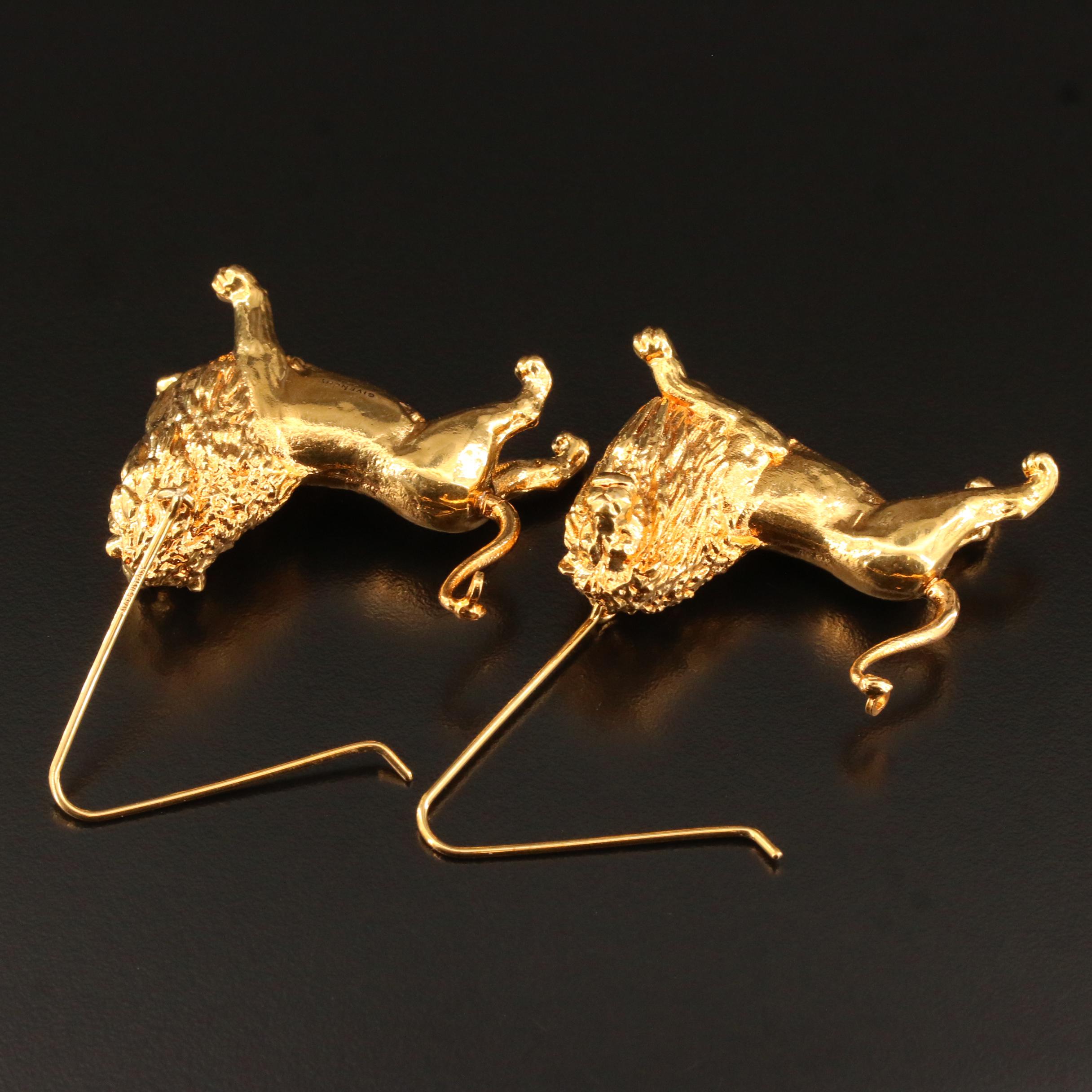 Givenchy Zodiac Collection "Leo" Earrings