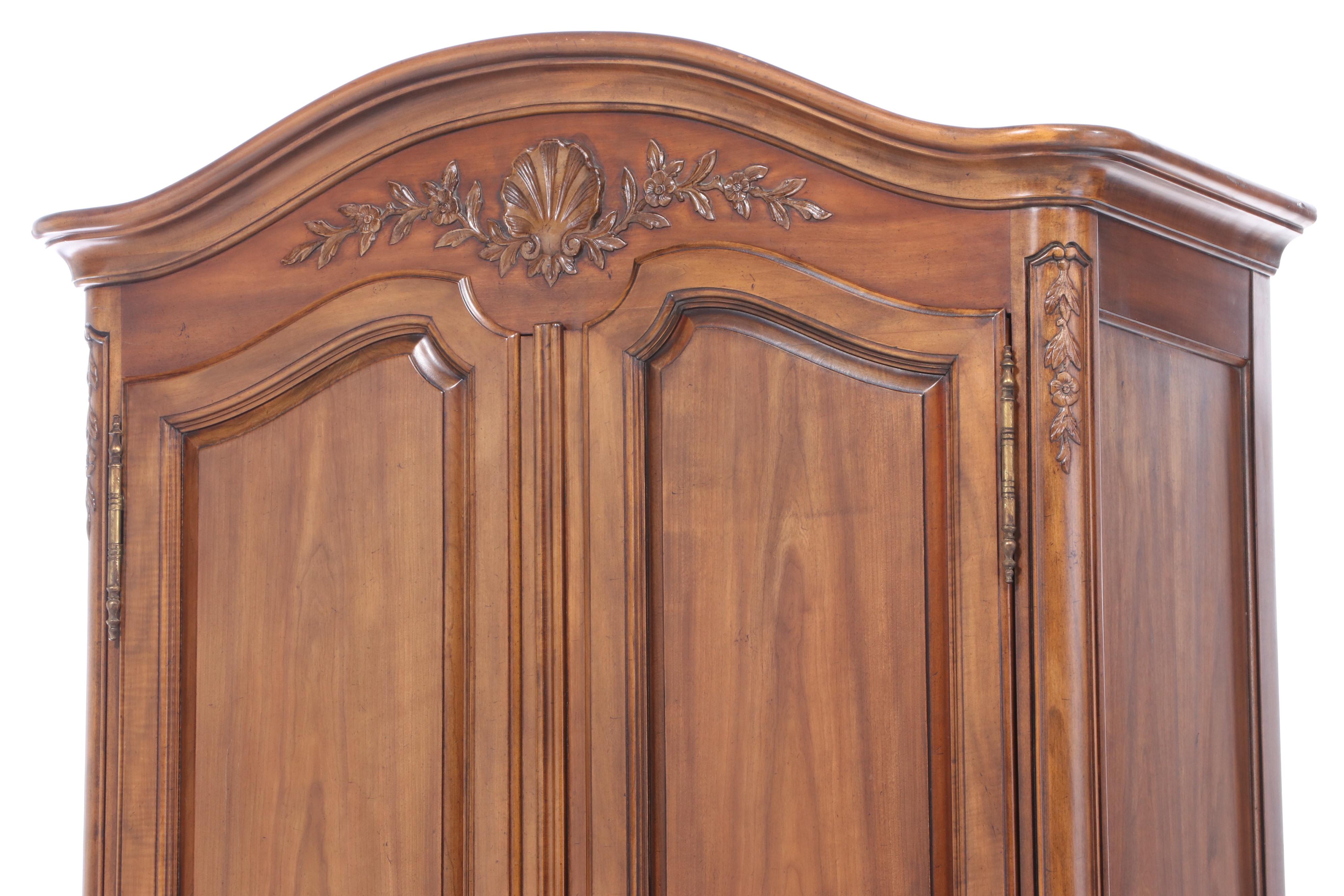 Kindel Furniture "Milano" French Provincial Style Cherrywood Armoire