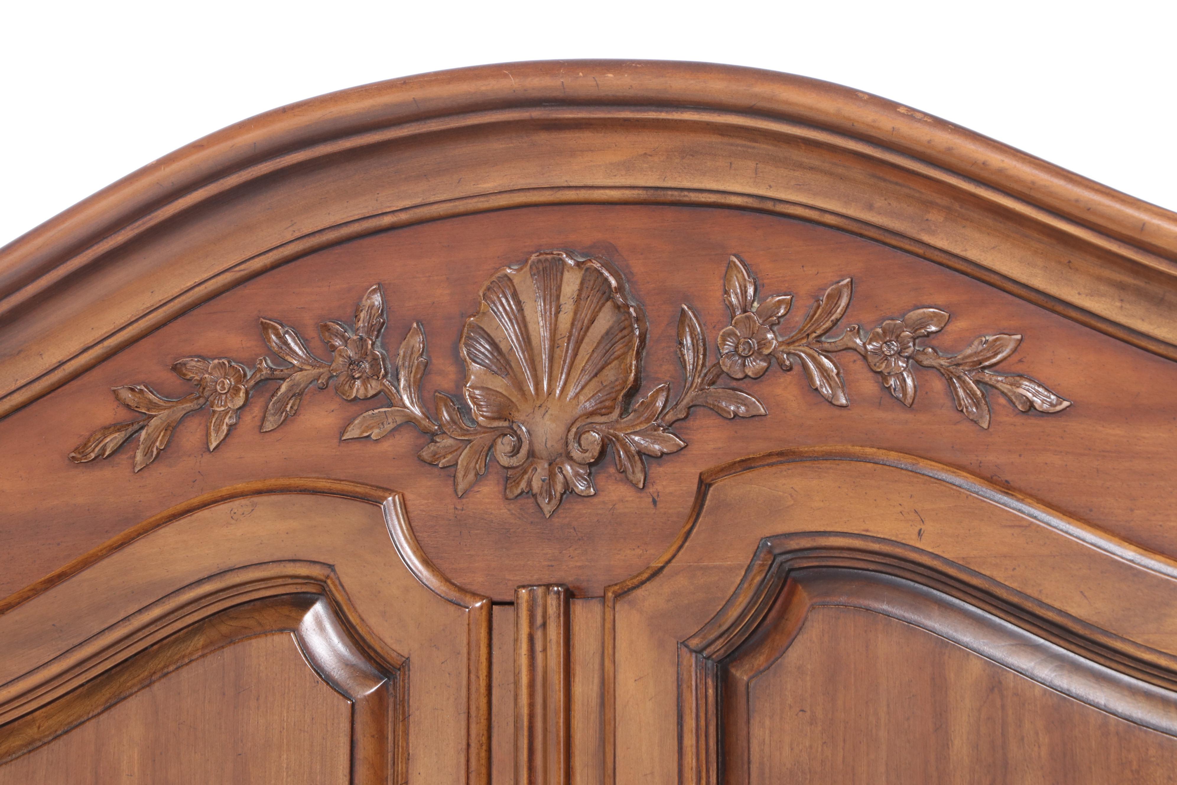 Kindel Furniture "Milano" French Provincial Style Cherrywood Armoire