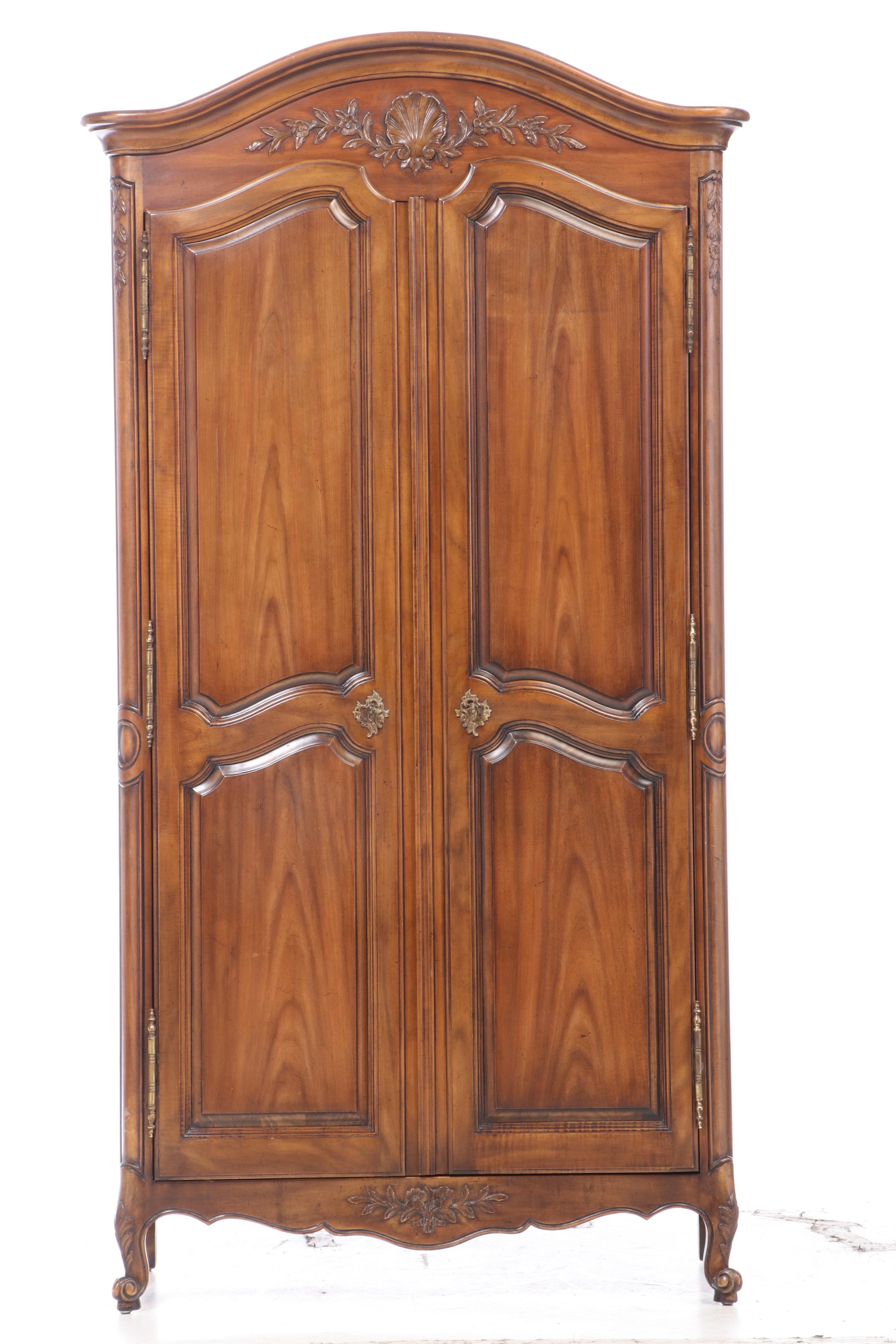 Kindel Furniture "Milano" French Provincial Style Cherrywood Armoire