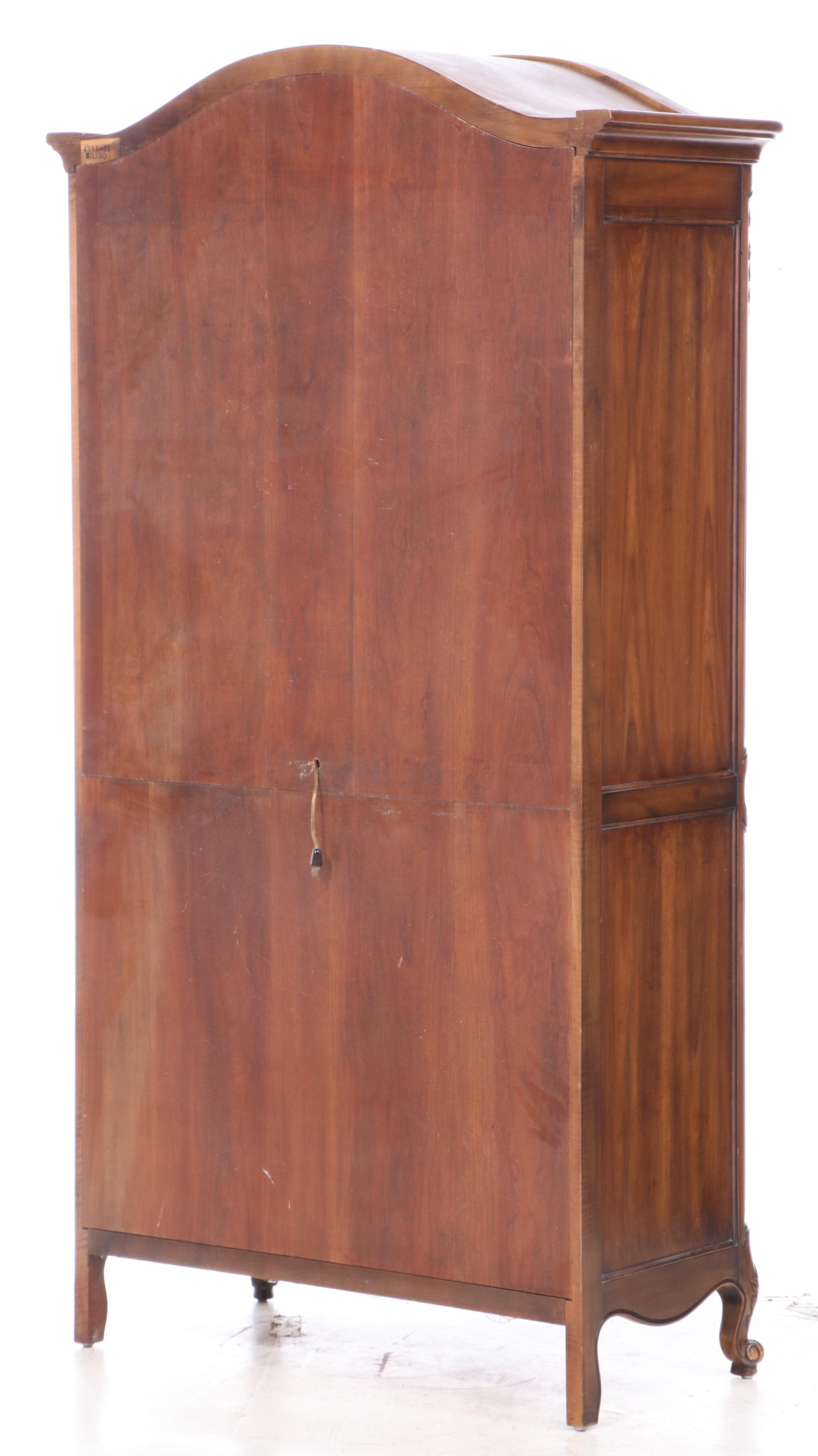 Kindel Furniture "Milano" French Provincial Style Cherrywood Armoire