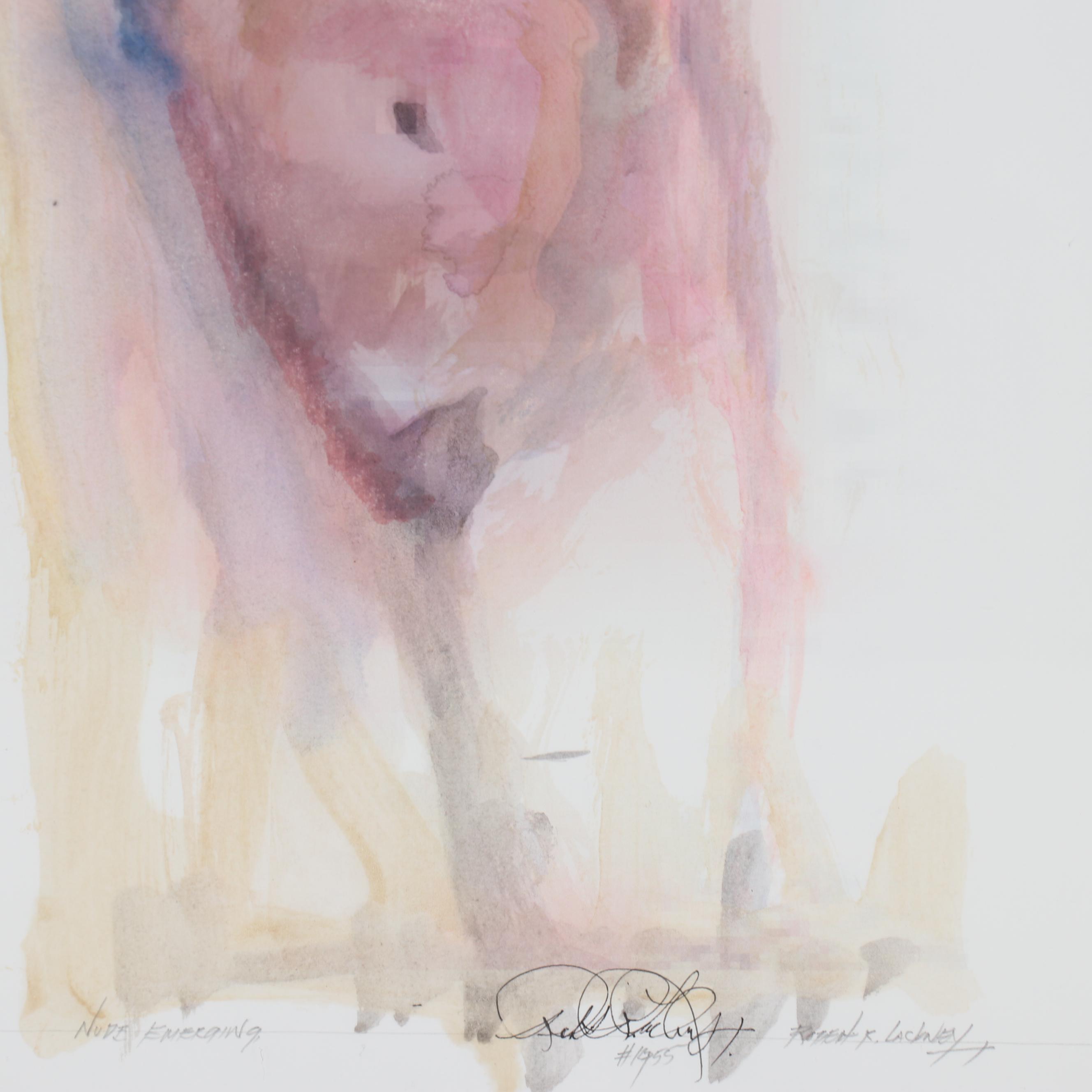 Robert Lackney Giclée "Nude Emerging", 21st Century