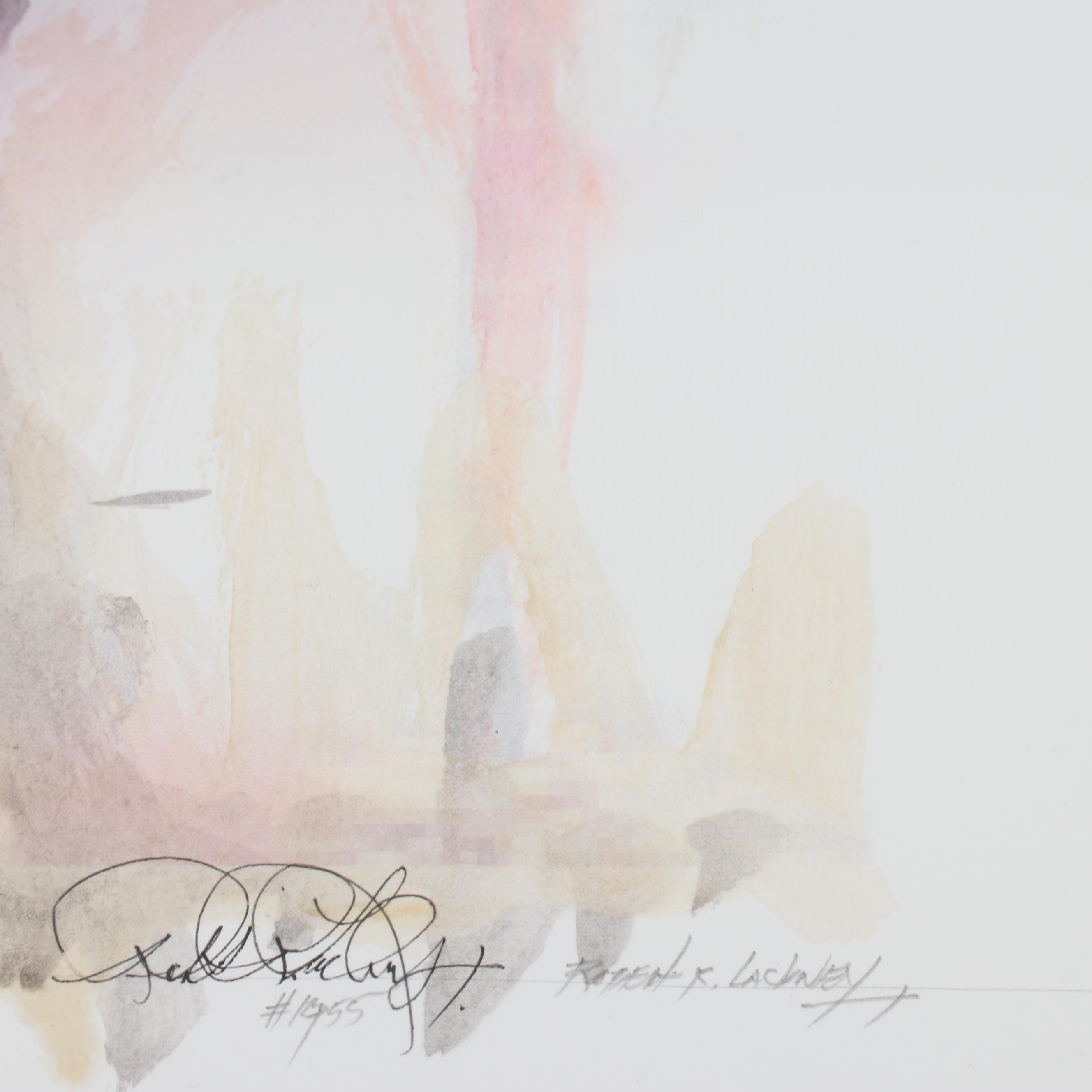 Robert Lackney Giclée "Nude Emerging", 21st Century