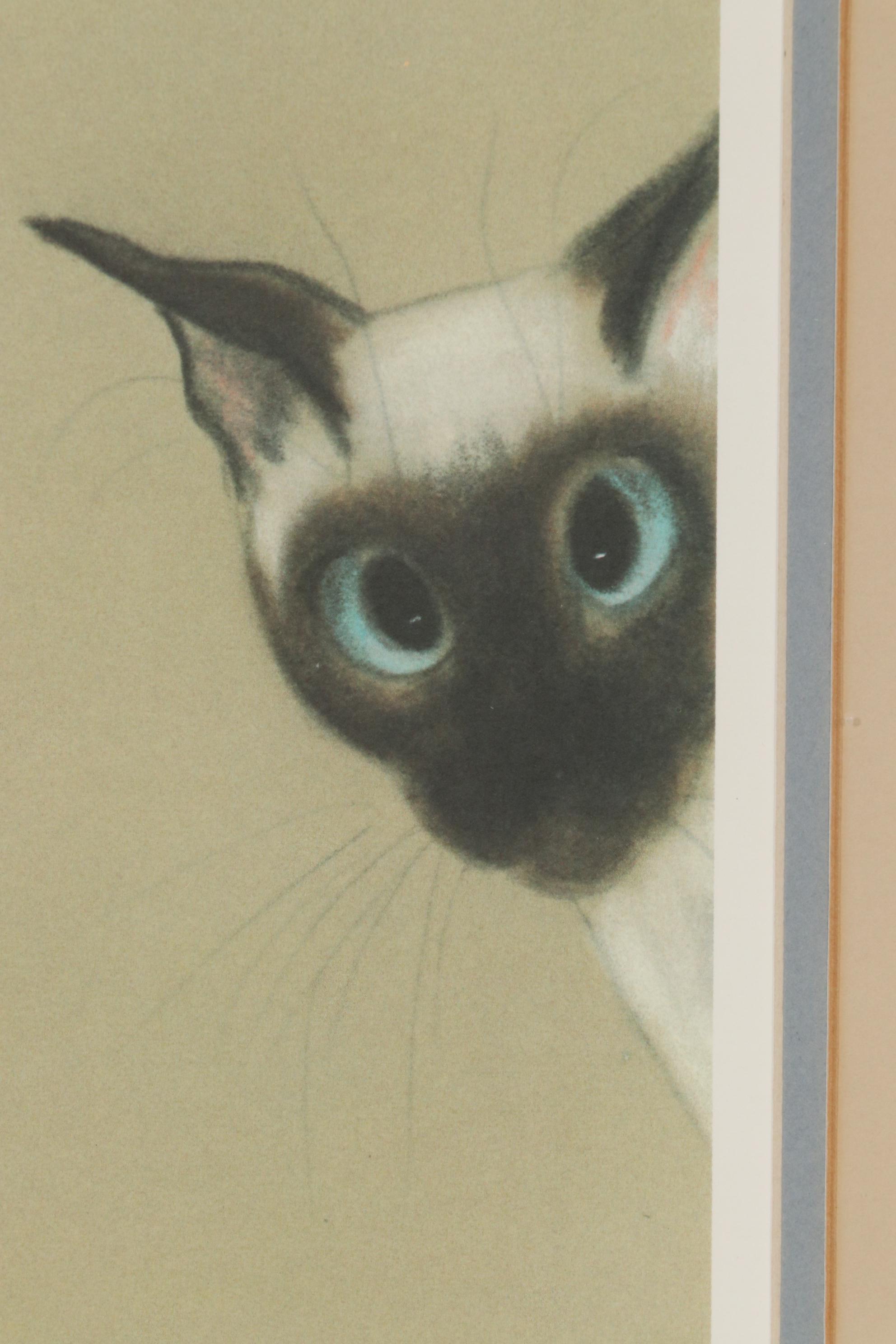 Mona Royer Offset Lithograph "The Guilty Party"