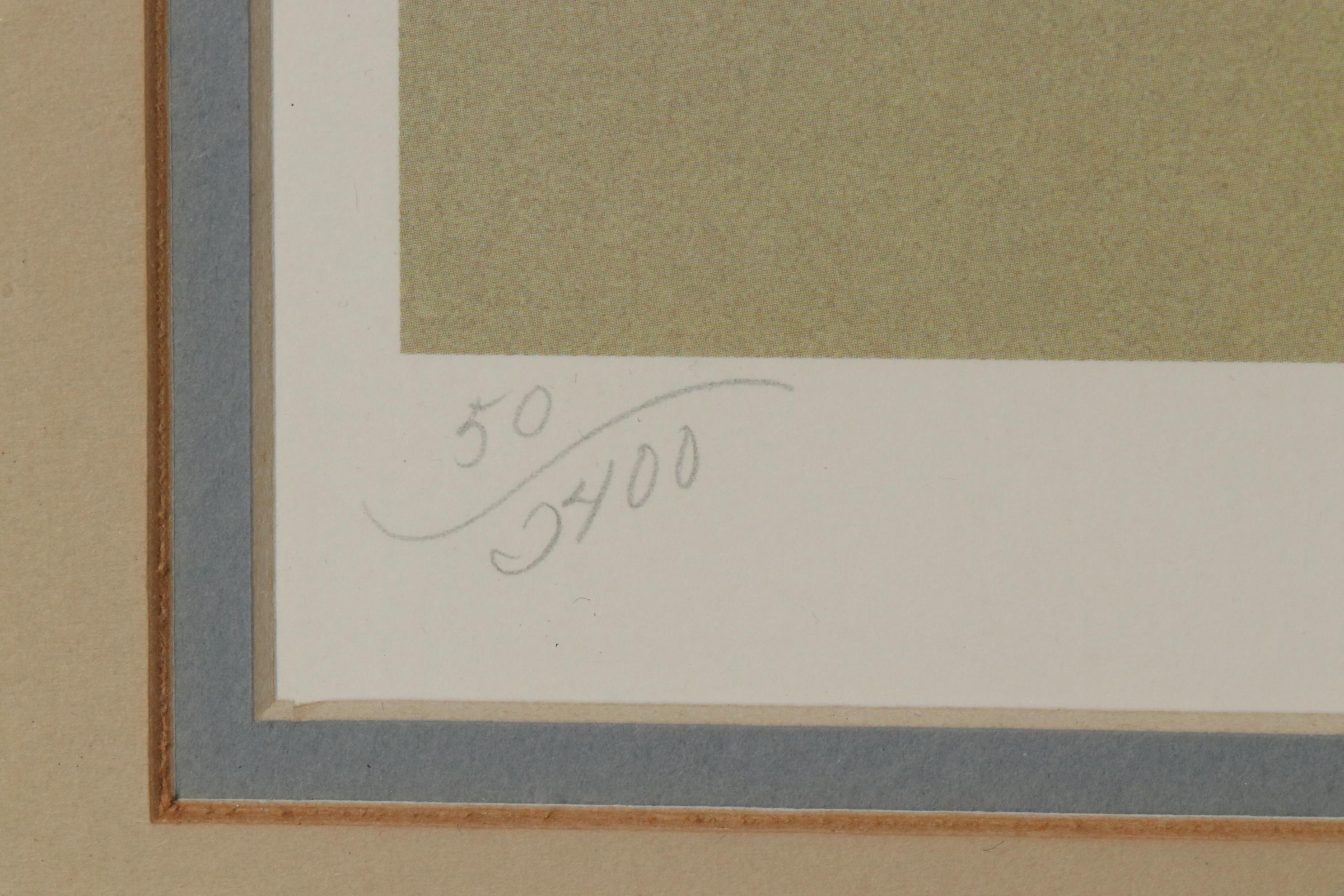 Mona Royer Offset Lithograph "The Guilty Party"