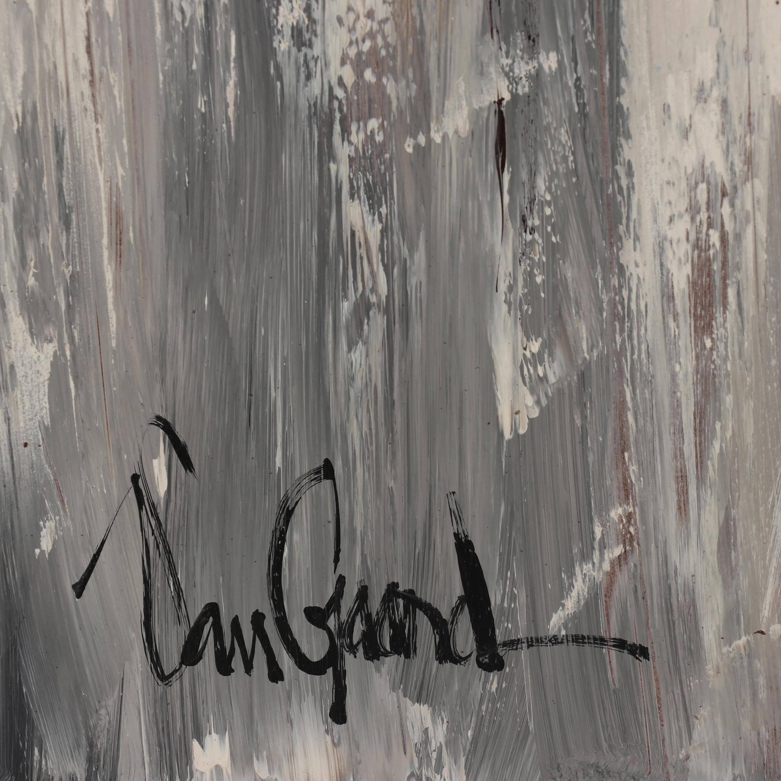 VanGuard Studios Figure Oil Painting of Young Couple, Mid 20th Century